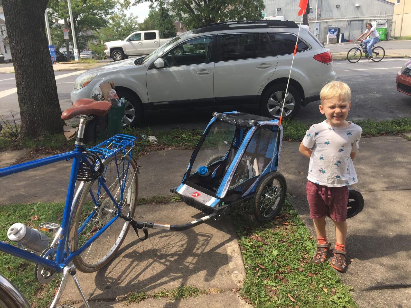 Allen Sports Deluxe Steel Child Trailer customer photo 2