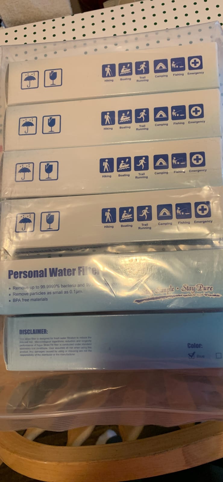 Membrane Solutions Personal Water Filter Straw S1 customer photo 2