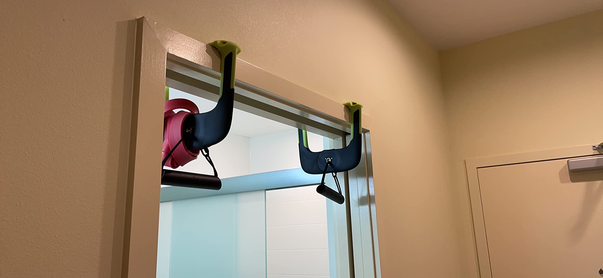 Duonamic Eleviia Portable Doorway Pull Up Bar, No Install, Home & Travel customer photo 1