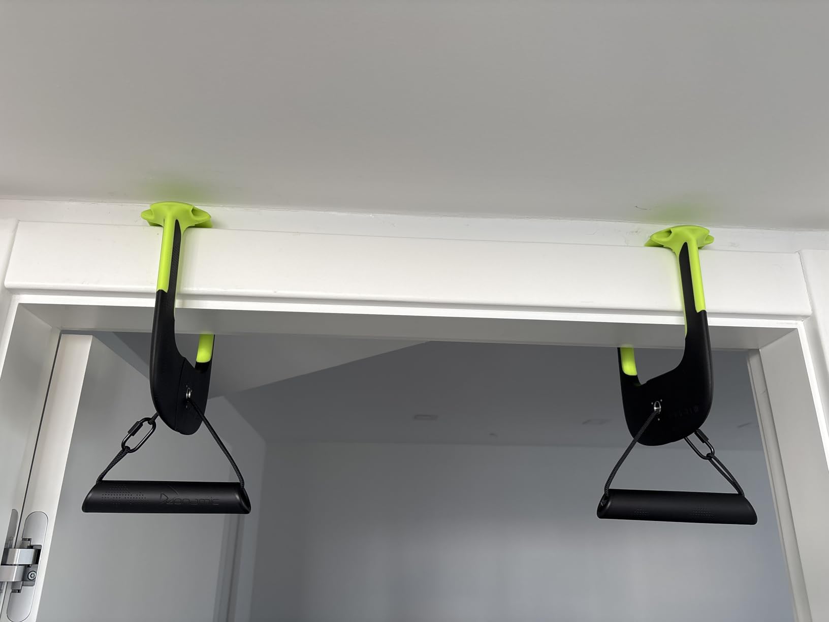 Duonamic Eleviia Portable Doorway Pull Up Bar, No Install, Home & Travel customer photo 2