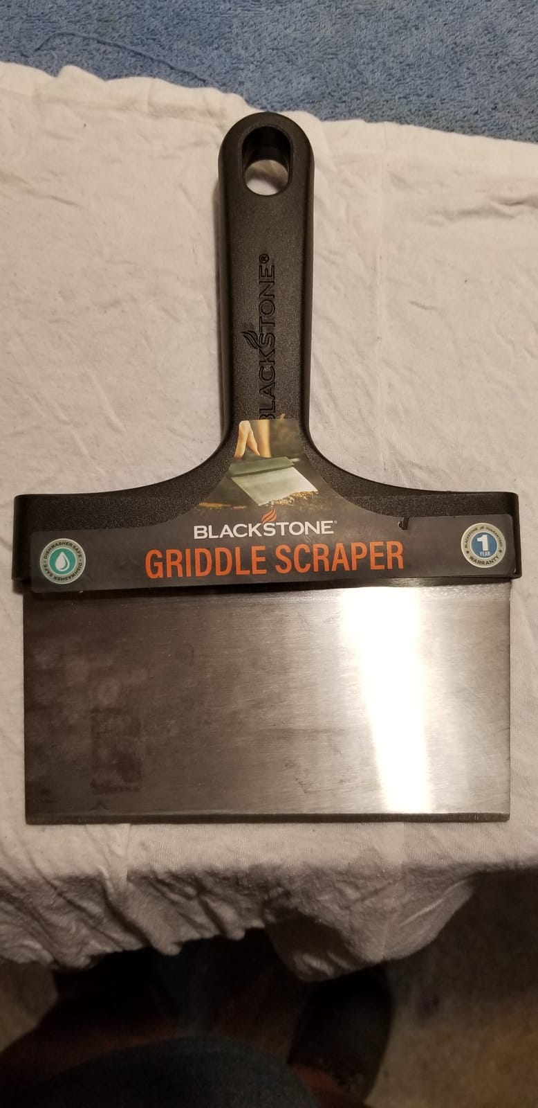 Blackstone® Heavy-Duty Griddle Scraper 6 inch - Stainless Steel customer photo 2