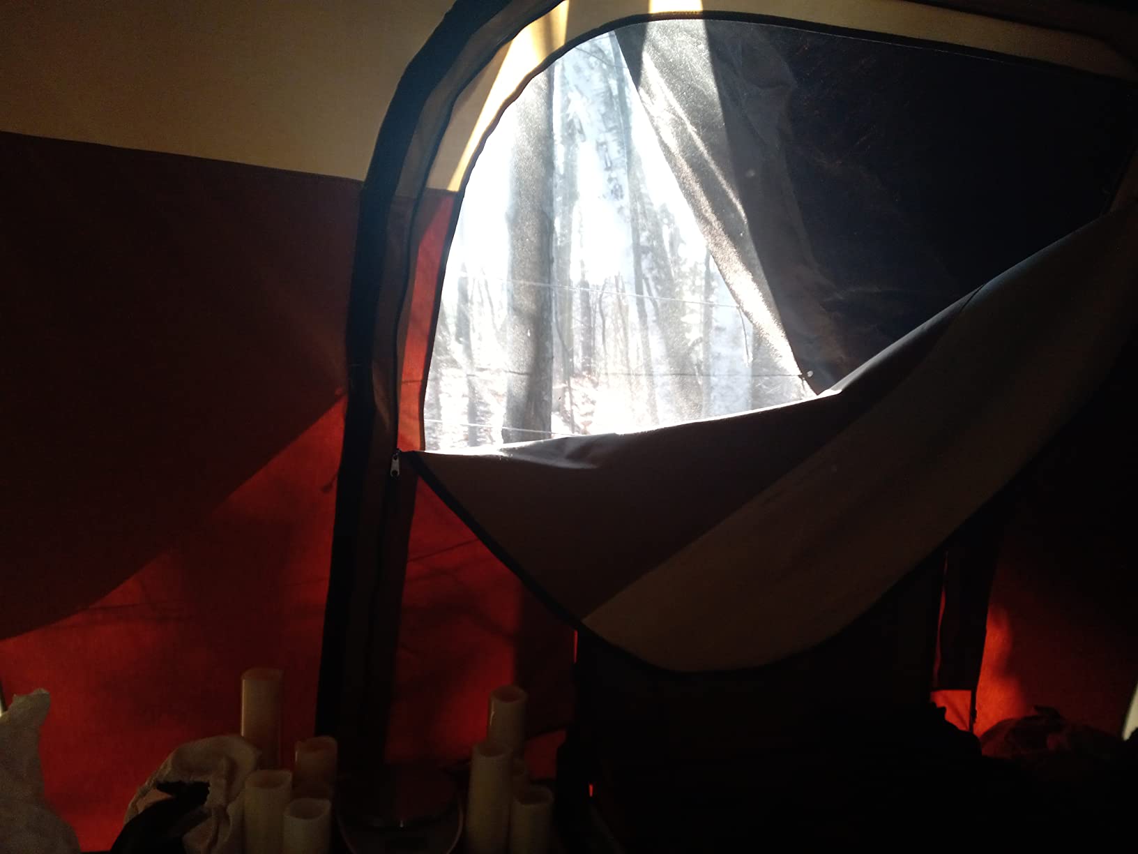 Teton Sports Canvas Tents, Tent for Family Camping in All Seasons, The Right Shelter for Your Base Camp, Waterproof customer photo 2
