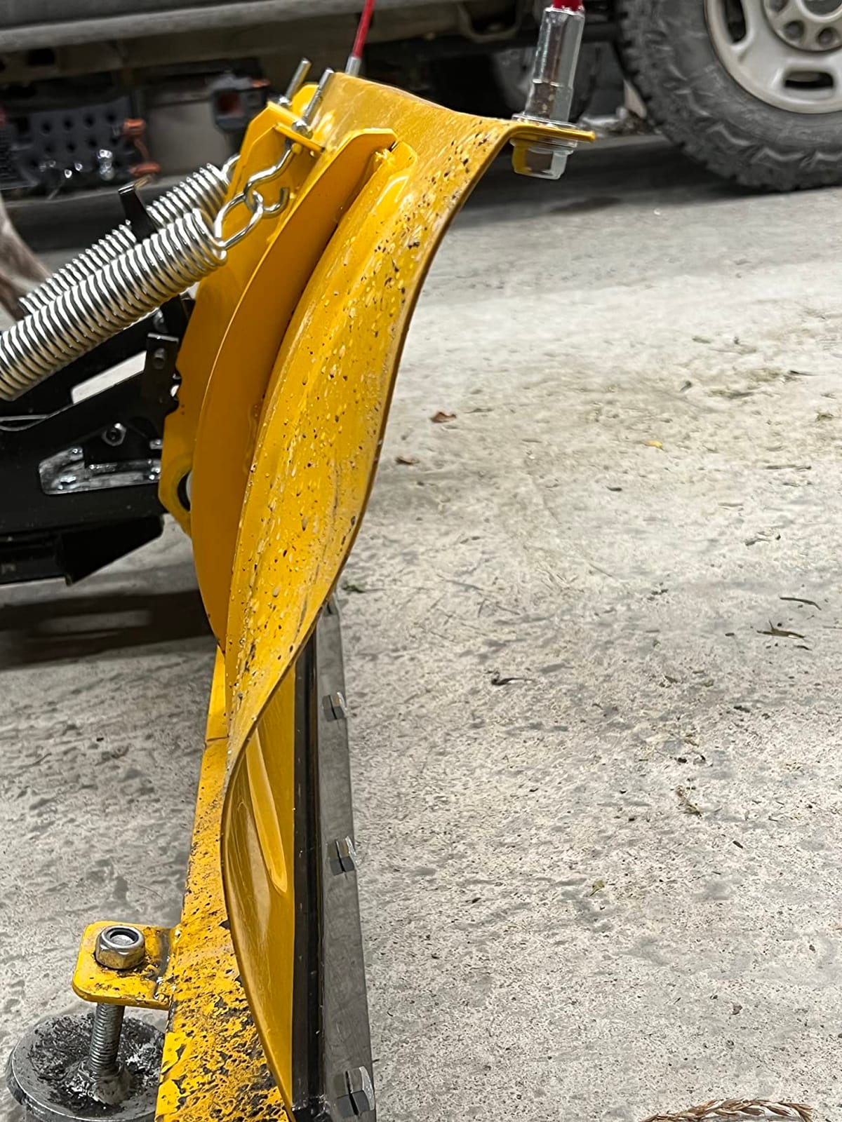 Massimo 60-Inch Universal ATV/UTV Snow Plow Kit – Steel Blade with Push Frame and Mount Plate, 5-Position Angle Adjustment customer photo 2