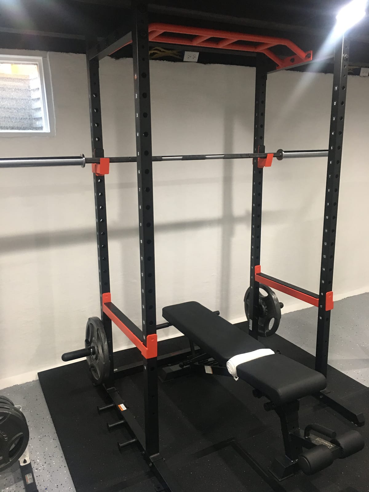 Sunny Health & Fitness Power Rack & Cage Systems for Home Gym Training customer photo 1