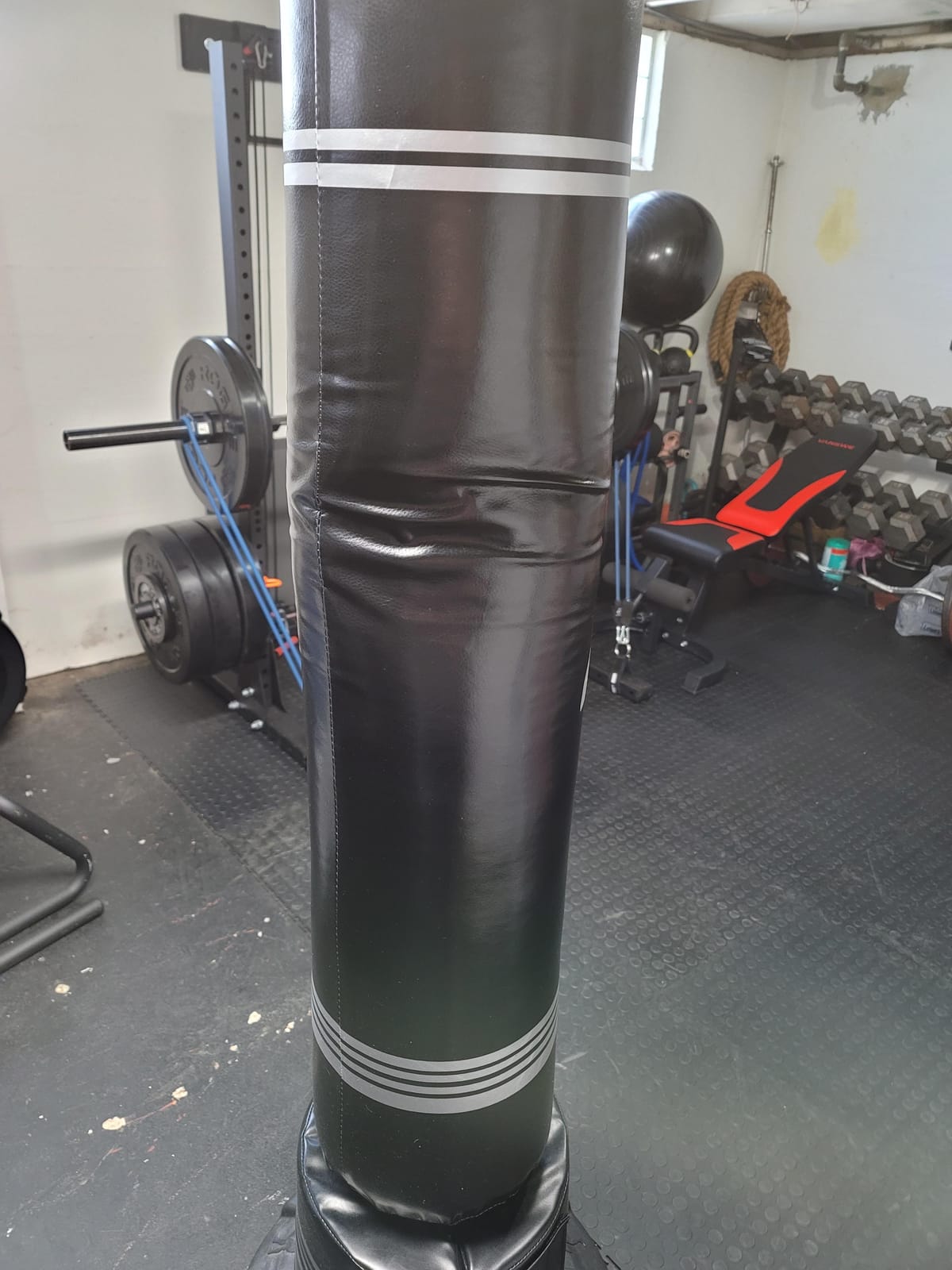 GIKPAL Freestanding Punching Bag for Adults, Heavy Boxing Bag with Stand customer photo 1