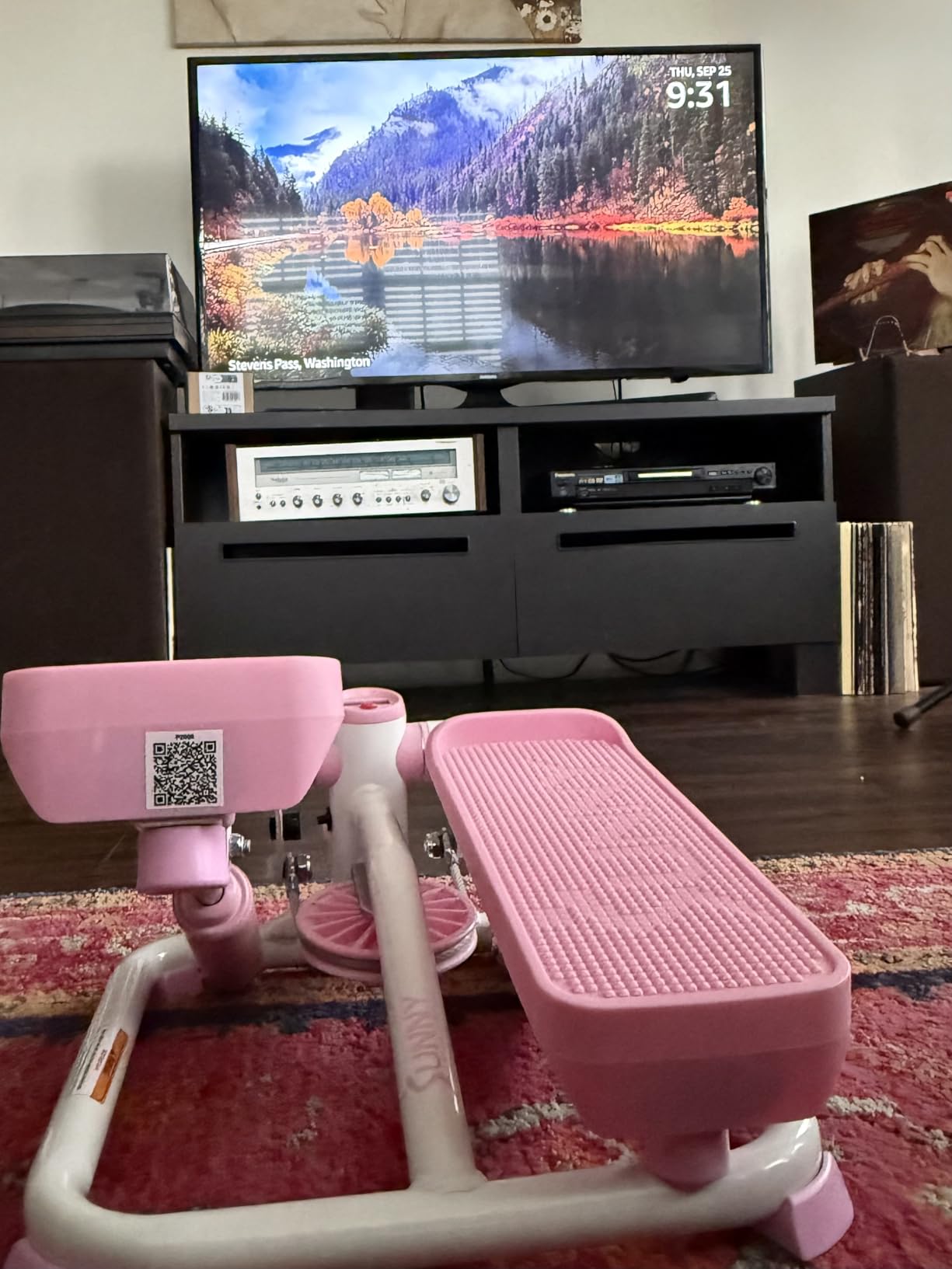 Sunny Health & Fitness Mini Stepper w/LCD Monitor & Adjustable Step Height customer photo 2