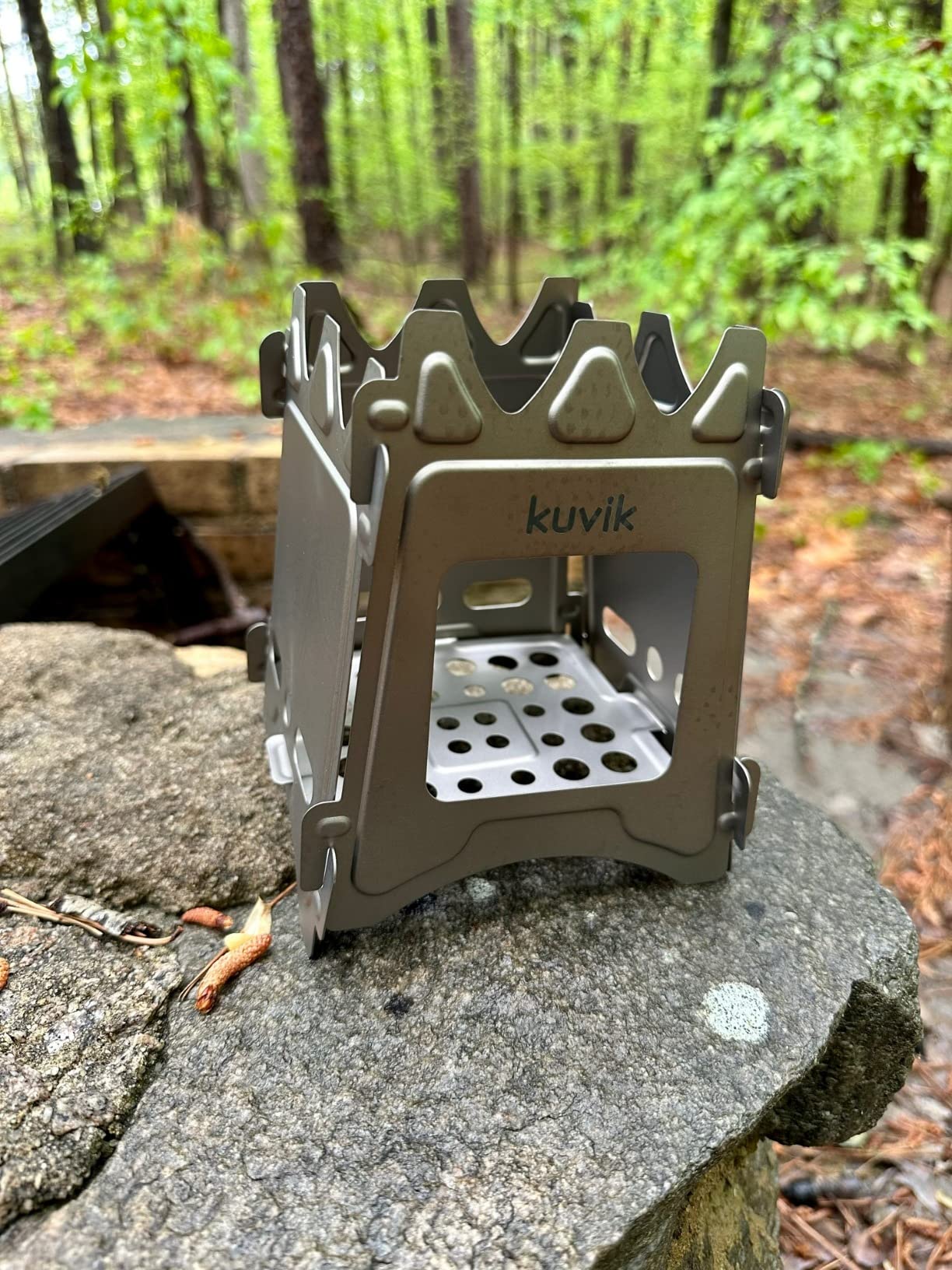 Kuvik Titanium Wood Stove - Ultralight and Compact Stove for Backpacking customer photo 2