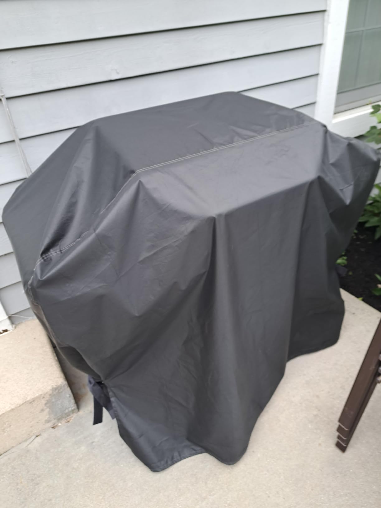 Aoretic Grill Cover, 58 inch BBQ Gas Grill Cover for Outdoor Grill, Charbroil Grill Cover Barbecue Waterproof, Anti-UV for Weber Char-Broil Monument, Dyna-glo Nexgrill Spun Polyester customer photo 2