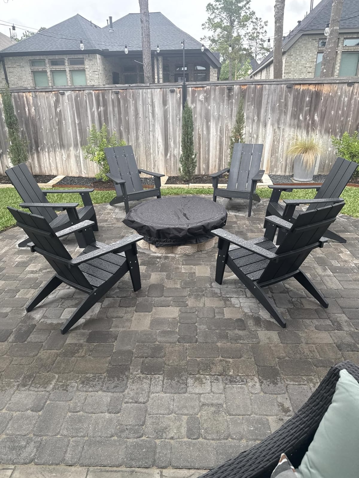 MXIMU Adirondack Chairs Set of 2, 450lb Capacity & 33in Tall Backrest customer photo 2