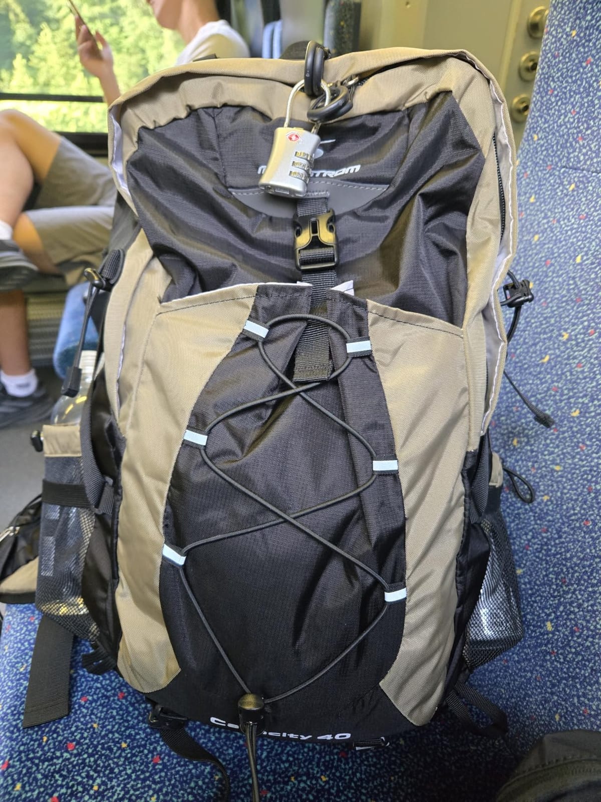 Maelstrom 50L Hiking Backpack, Lightweight Camping Daypack with Rain Cover customer photo 2