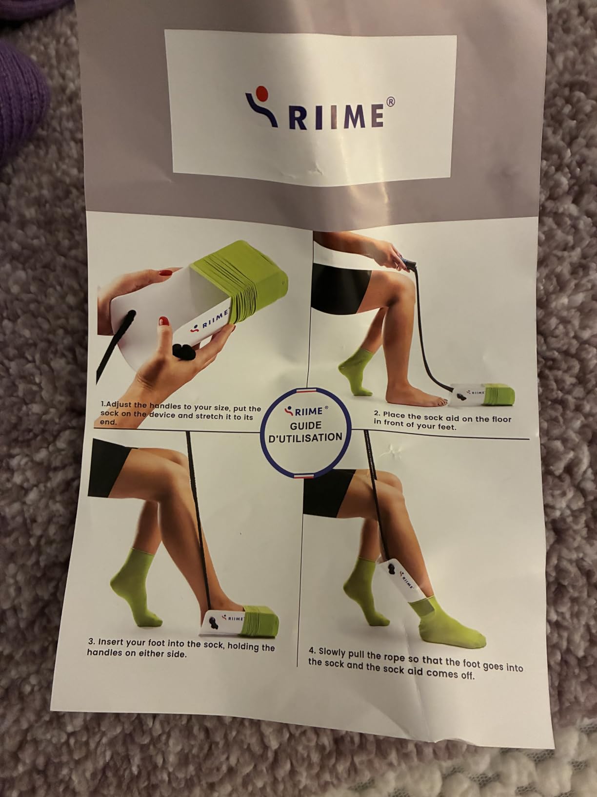 Sock Aid Easy to Use - Sock Aid for Compression Socks for Men & Women & Kid customer photo 1