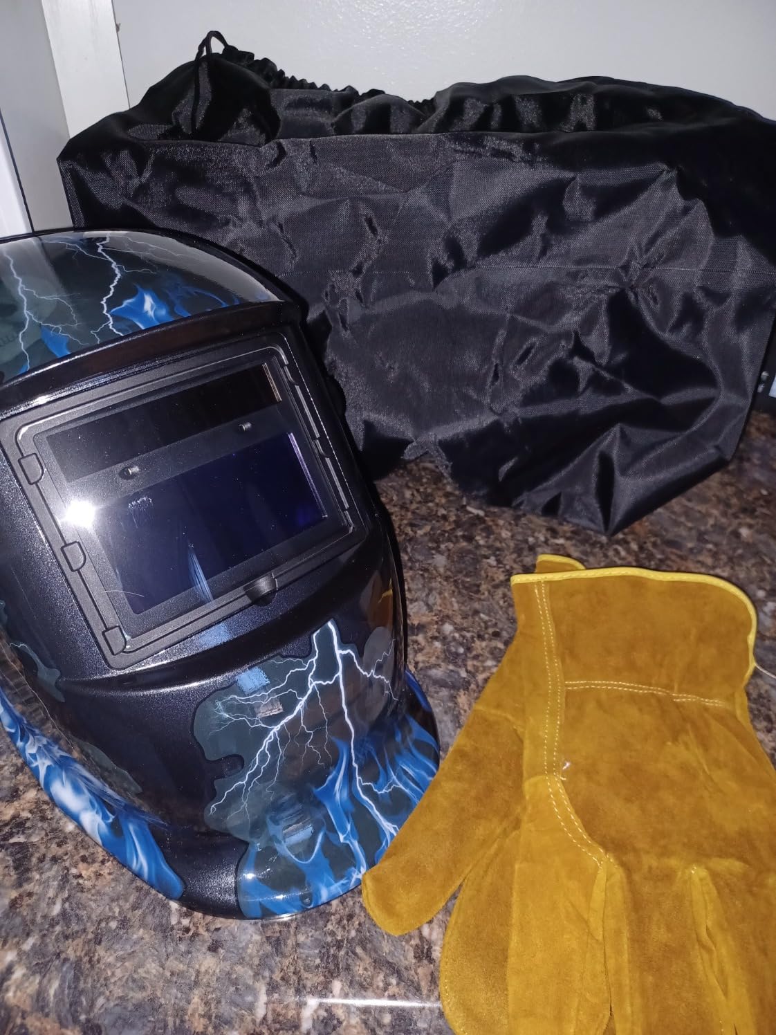 Welding True Color Helmet Auto Darkening Hood with Adjustable Shade Range 4/9-13 for TIG MIG ARC Welder Mask customer photo 2