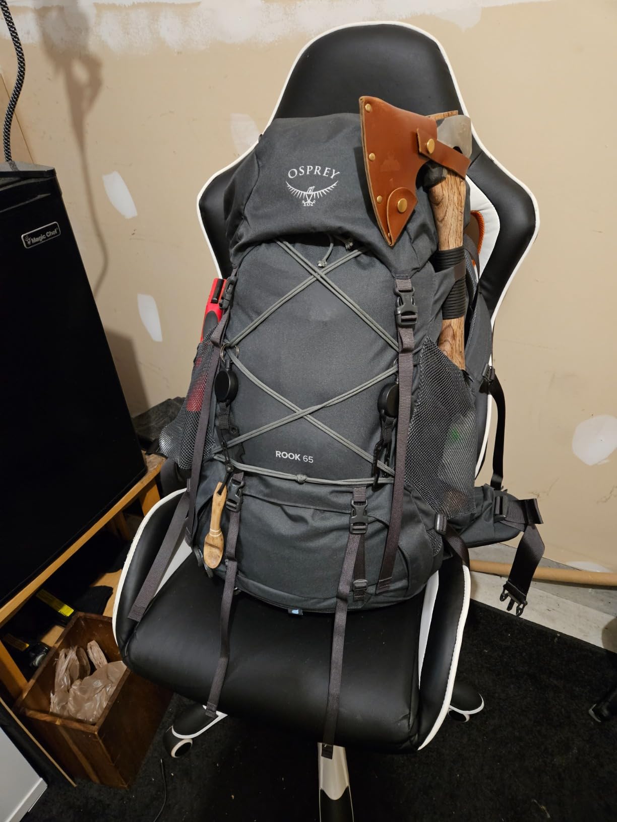 Osprey Rook 50L Men's Backpacking Backpack, Blue OS customer photo 1