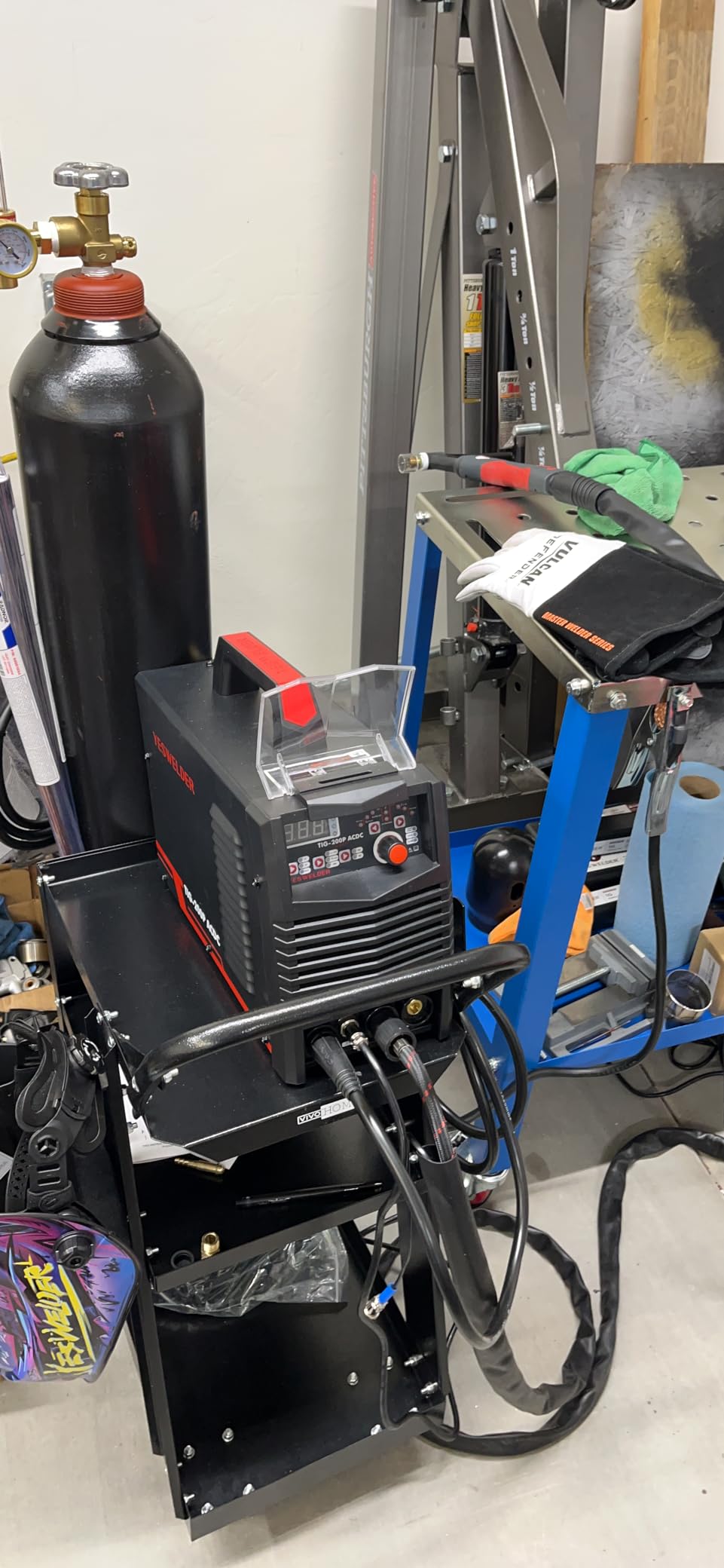 YESWELDER 200A AC/DC Aluminum Tig Welder TIG-200P ACDC TIG Welding Machine customer photo 1