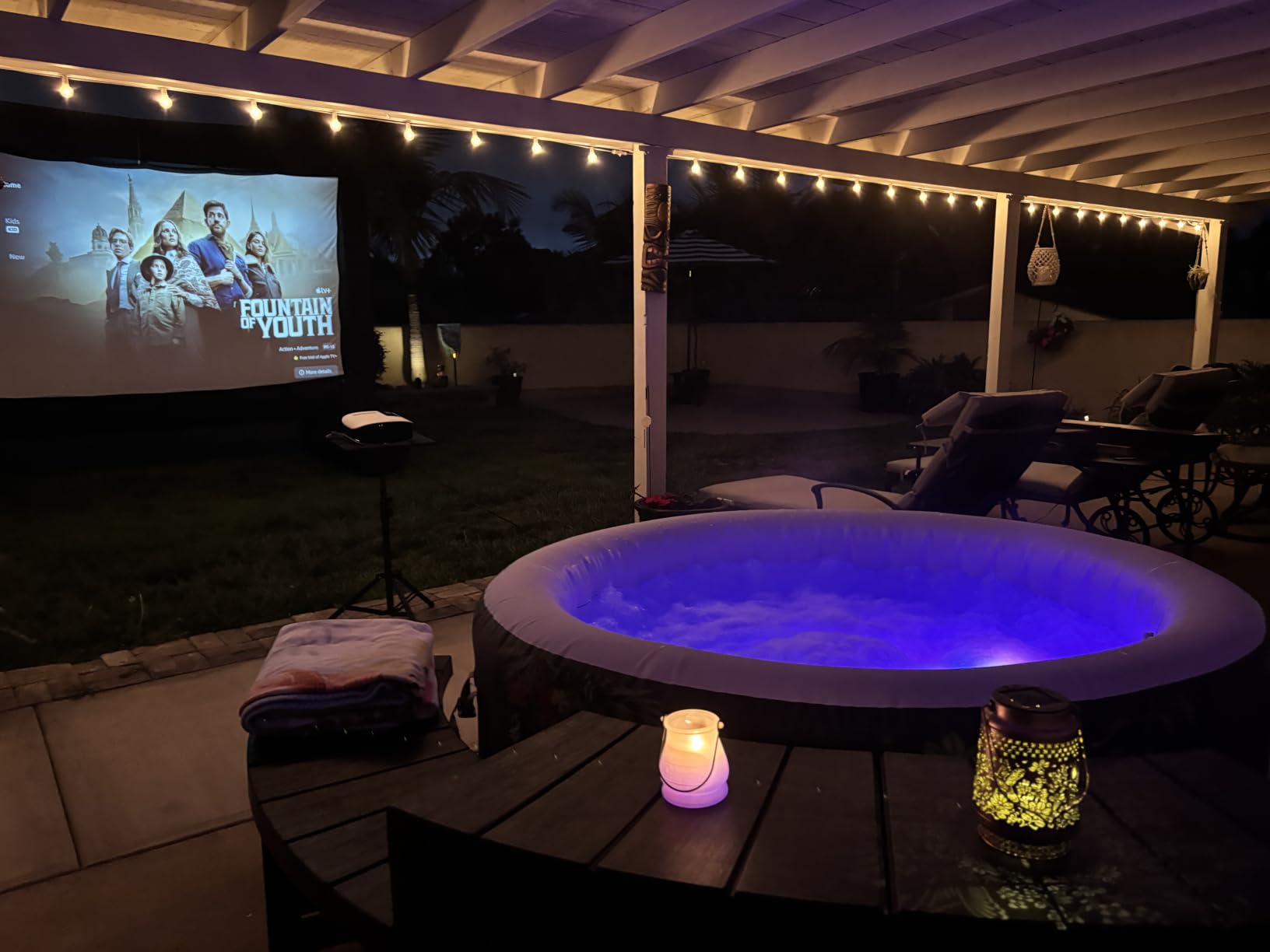 Bestway SaluSpa Aruba Energy-Efficient AirJet 2-3 Person Inflatable Hot Tub customer photo 2