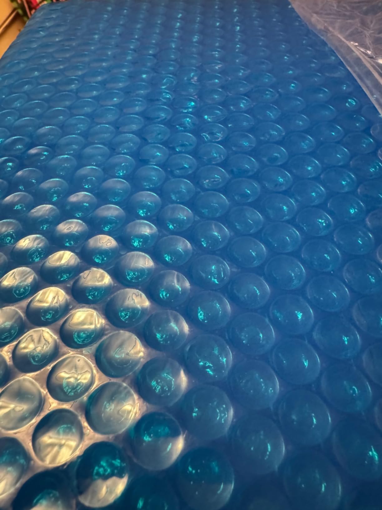 BigXwell Solar Pool Cover, 12Mil Round 18 Foot Solar Blanket for Above-Ground and In-Ground Pools, Swimming Pool, Blue 1200Series (Round 18 FT) customer photo 2