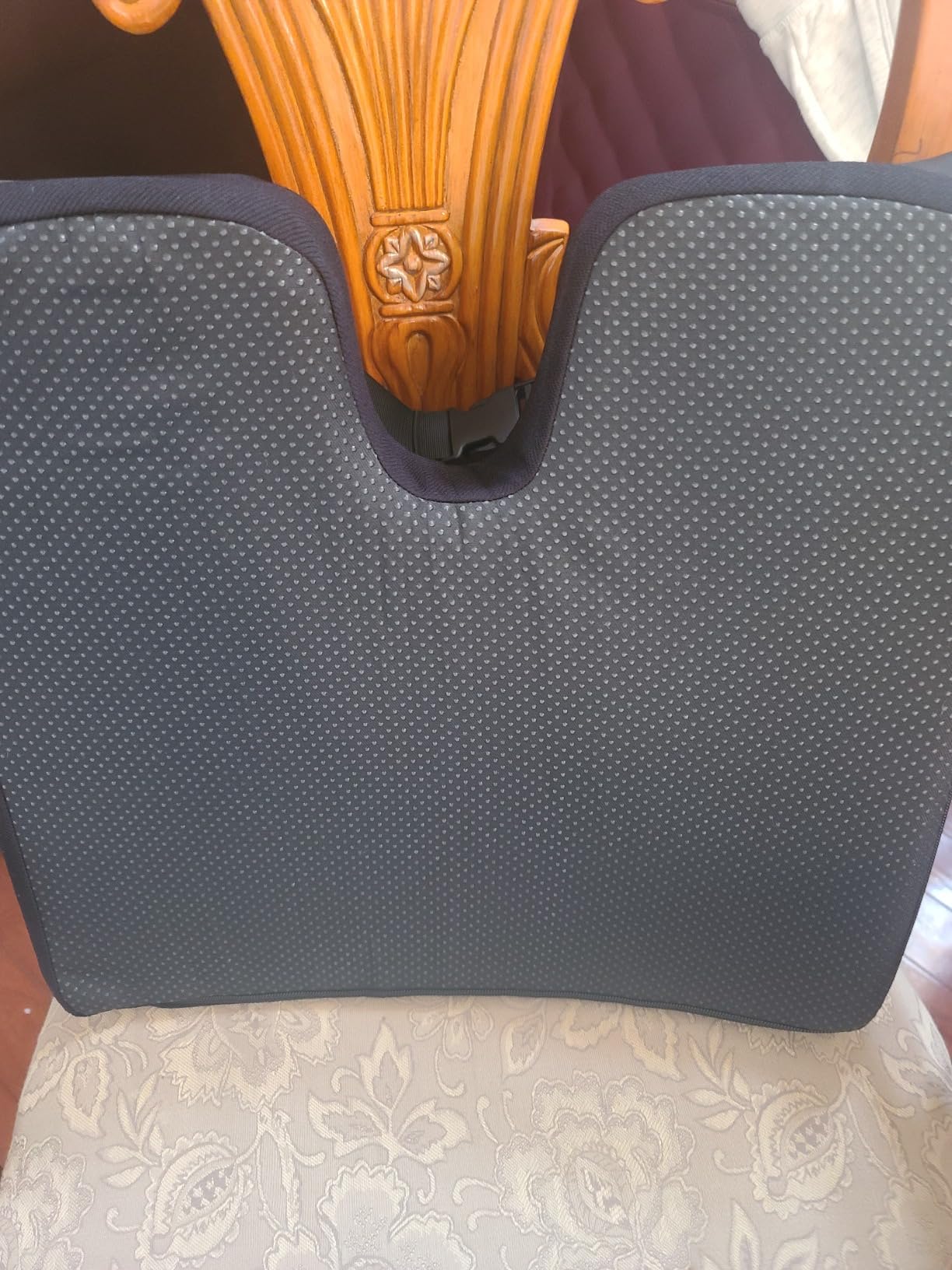 AUVON Anti-Slip Wheelchair Cushions with Front High Rear Low & Hump Design, Ergonomic Seat Cushion to Optimize Sitting Posture, Chair Cushions Relieve Sciatica, Back, Pressure Sore & Ulcer Pain customer photo 1