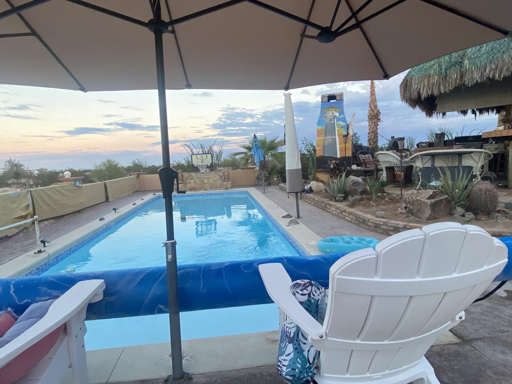 BigXwell Heavy-Duty Solar Pool Cover 20x40ft - 16Mil Blue customer photo 1