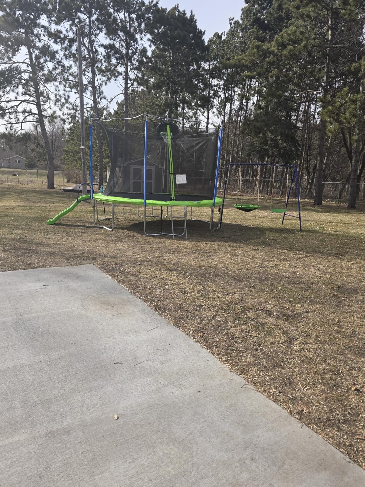 Lyromix 12FT 14FT Trampoline with Slide Swings for Kids & Adults customer photo 2