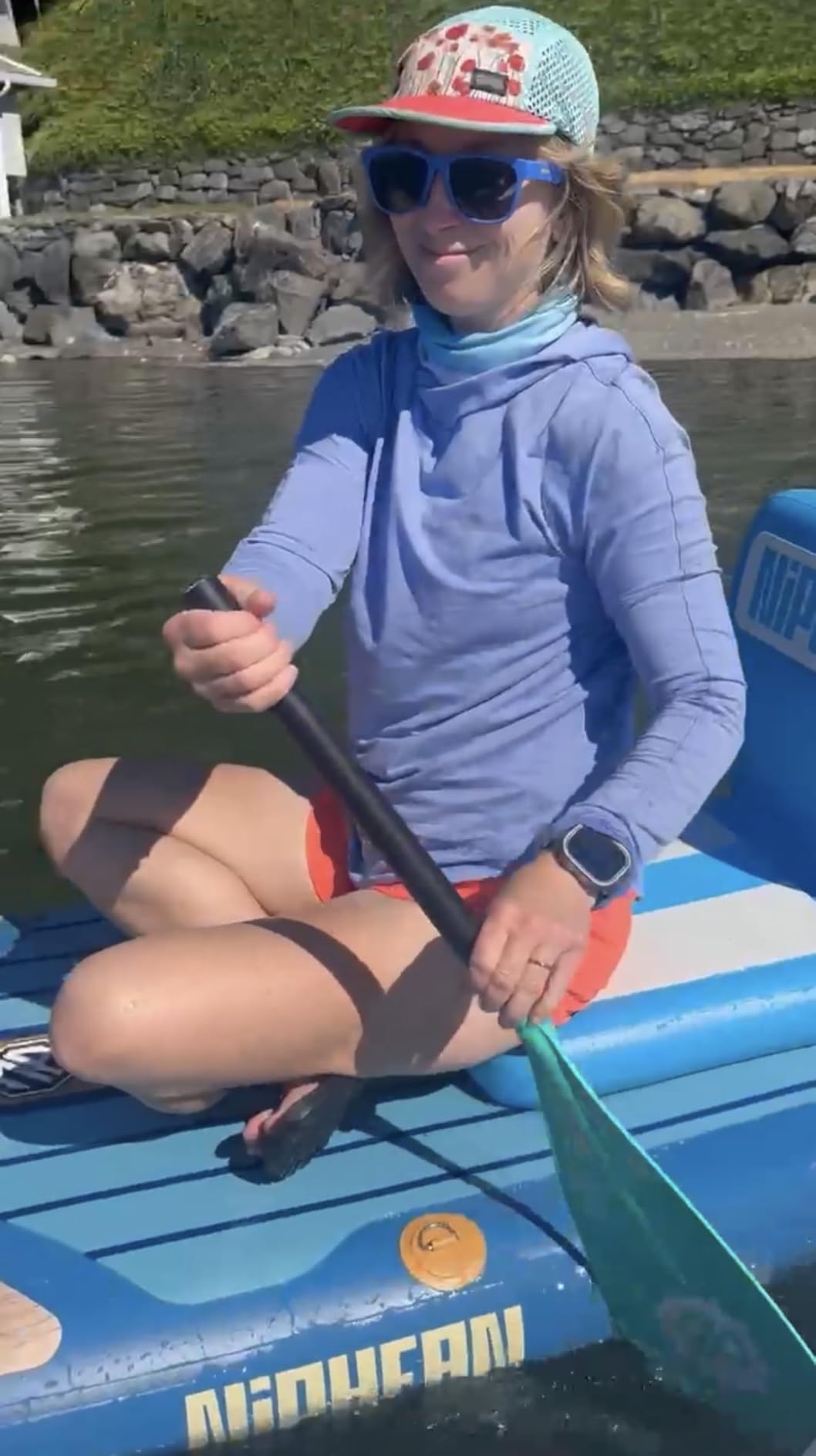Niphean Inflatable Paddle Board with Accessories 10'6''/12'6'' Stable SUP customer photo 2