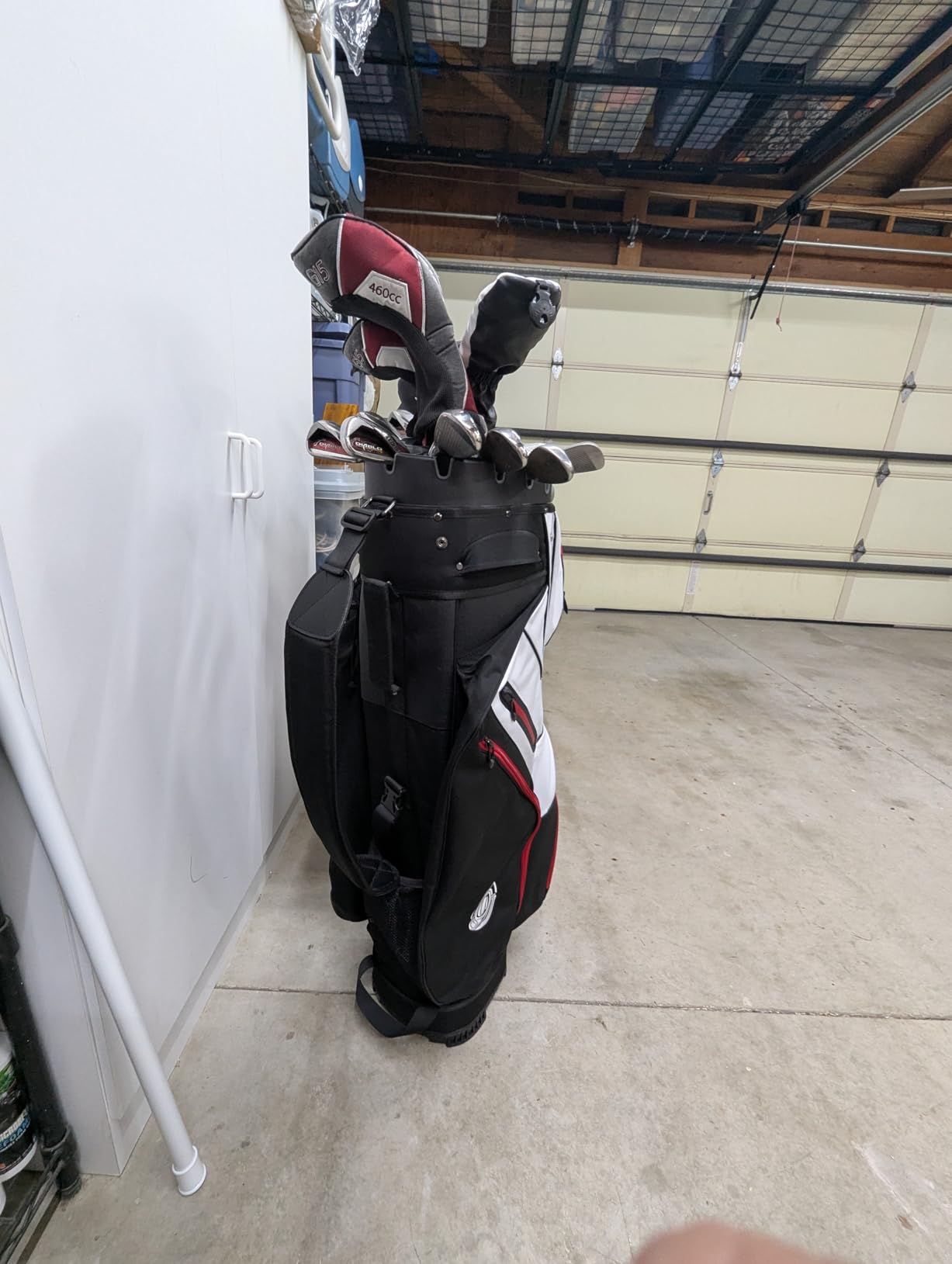 Shopsource 14 Way Golf Cart Bag with Molded Lock Top n Upgrade 900D Oxford customer photo 1