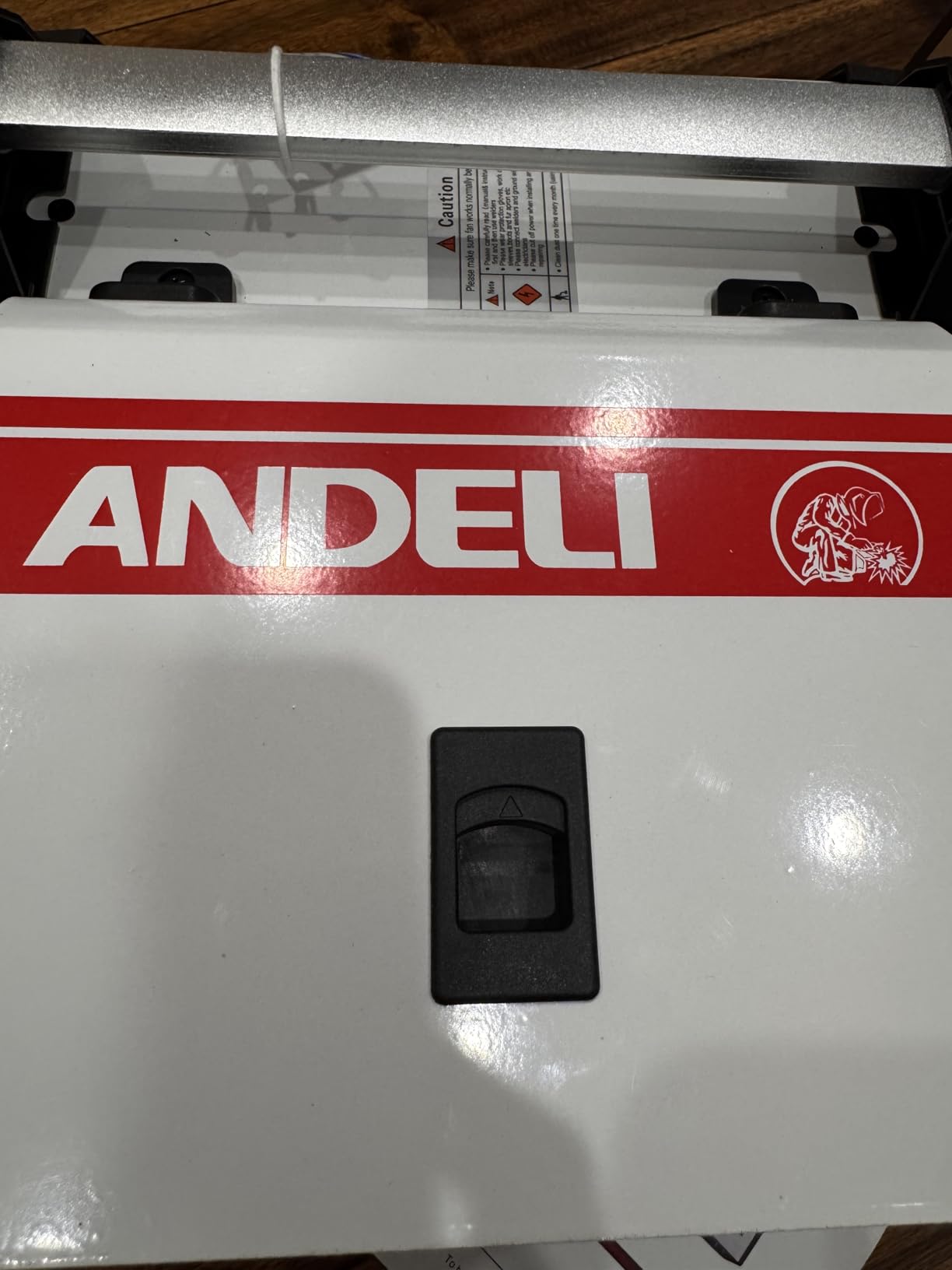 ANDELI 110V/220V MIG Welder 135A ,PULSE Flux Core/Lift TIG/Stick 4-in-1 customer photo 1