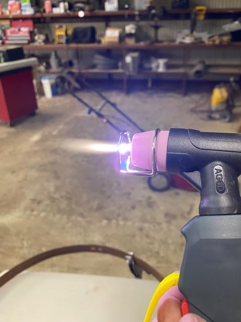 SILATU 85A Plasma Cutter Machine, Non-Touch Pilot Arc, 110V/220V, Large LED customer photo 1