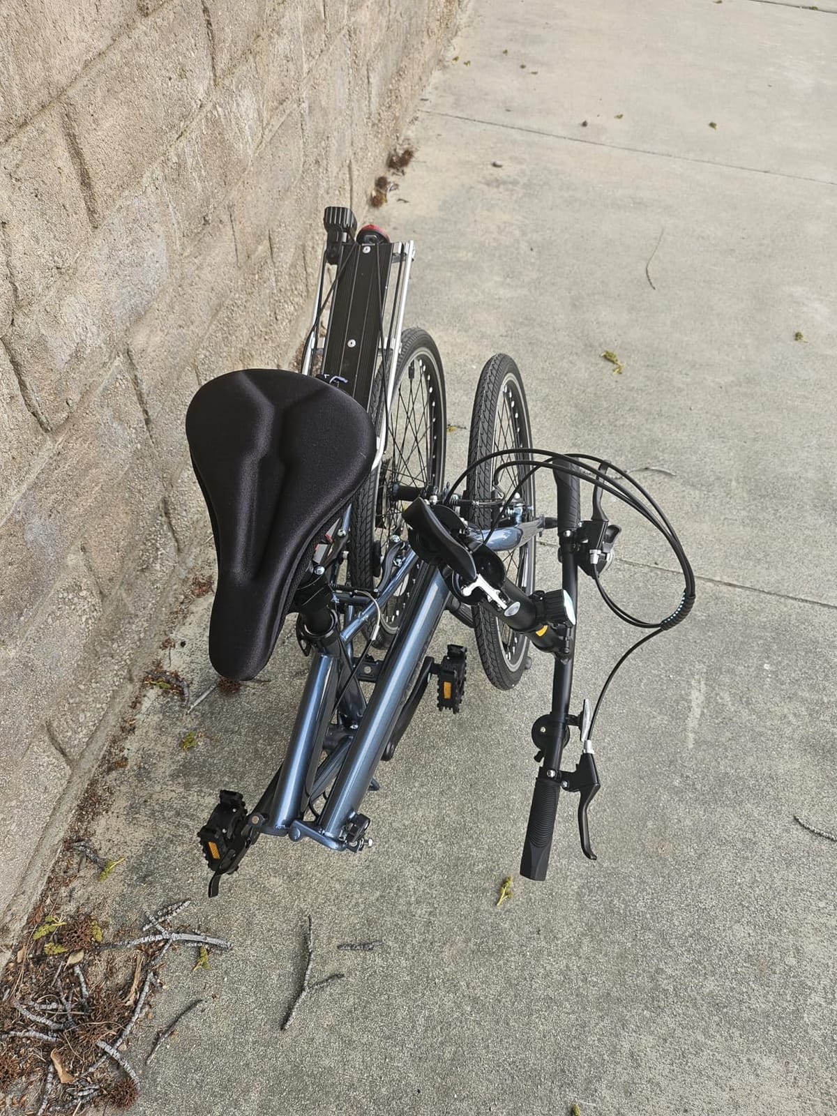VIRIBUS Folding Bike, Lightweight Foldable Bicycle for Adults 20 inch customer photo 1