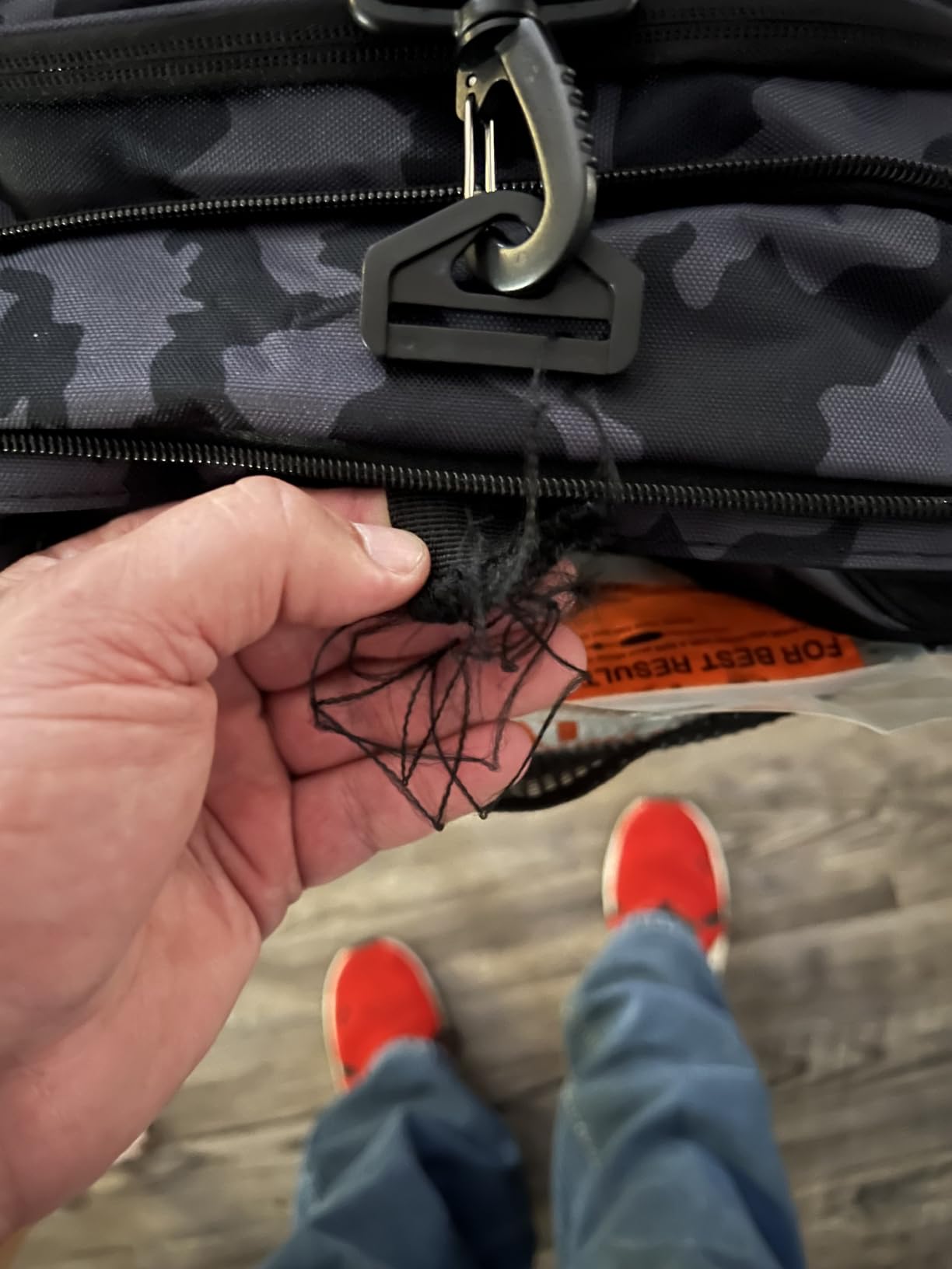PLUSINNO Tackle Bag - Expandable Fishing Bag for Saltwater & Freshwater - Water Resistant Fishing Gear Shoulder Bag For Men, All-purpose Carrying Bags for Outdoors customer photo 2
