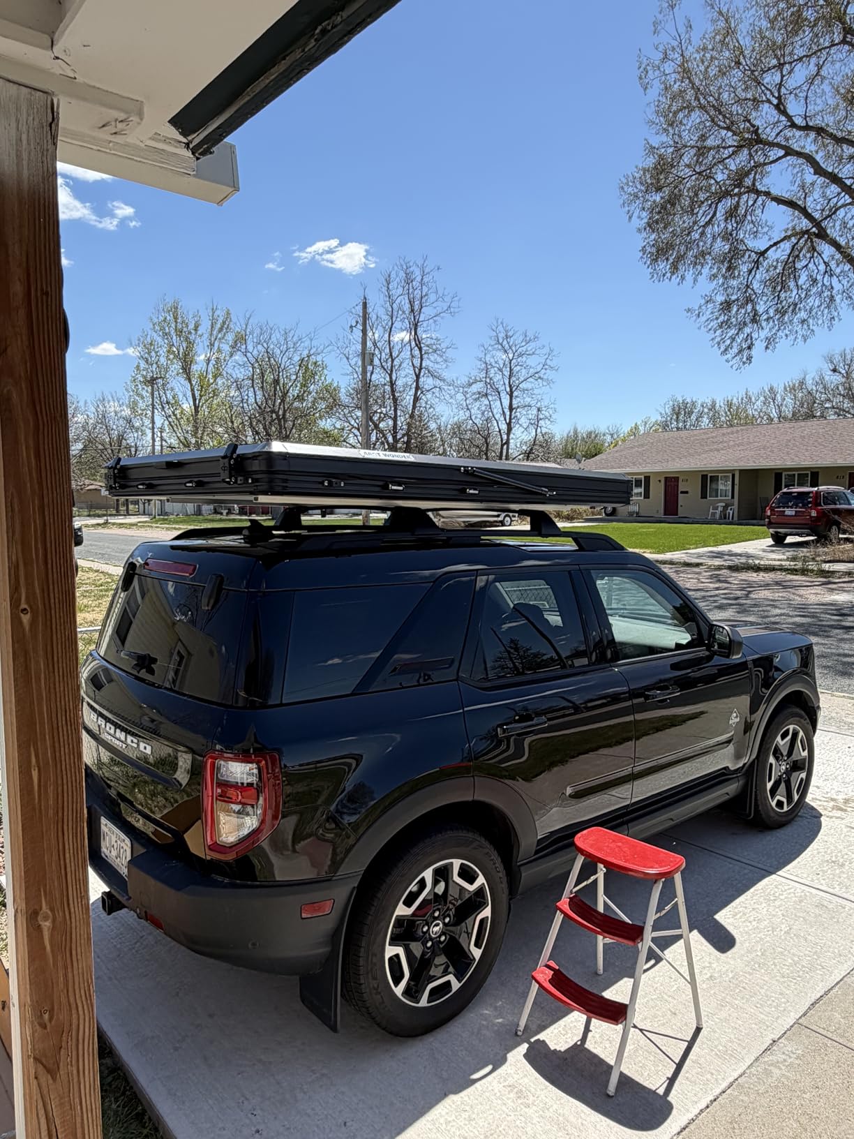 Solar Panel Rooftop Tent Hard Shell with Winter Thermal Layer customer photo 2
