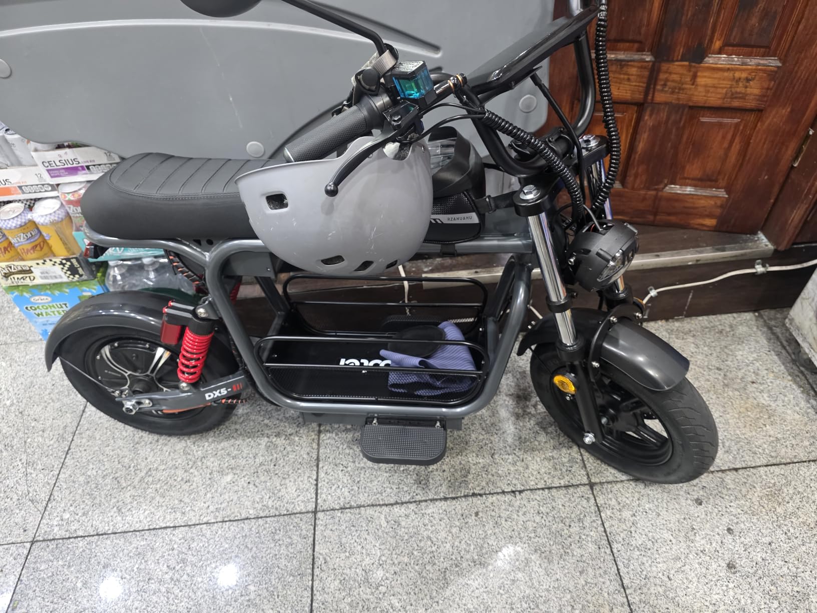 iScooter Electric Scooter with Seat & Basket, 1500W, 45 Miles, 15