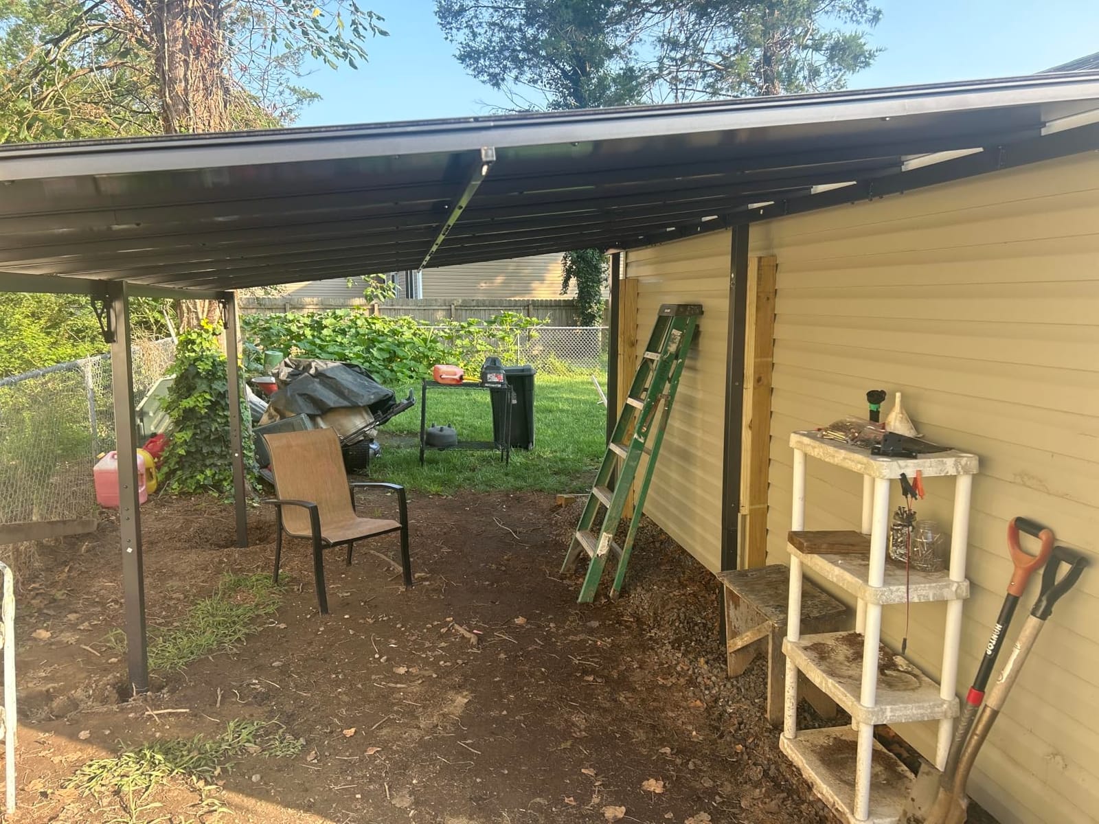 10' X 20' Lean to Gazebo Pergola, Metal Outdoor Gazebos customer photo 2