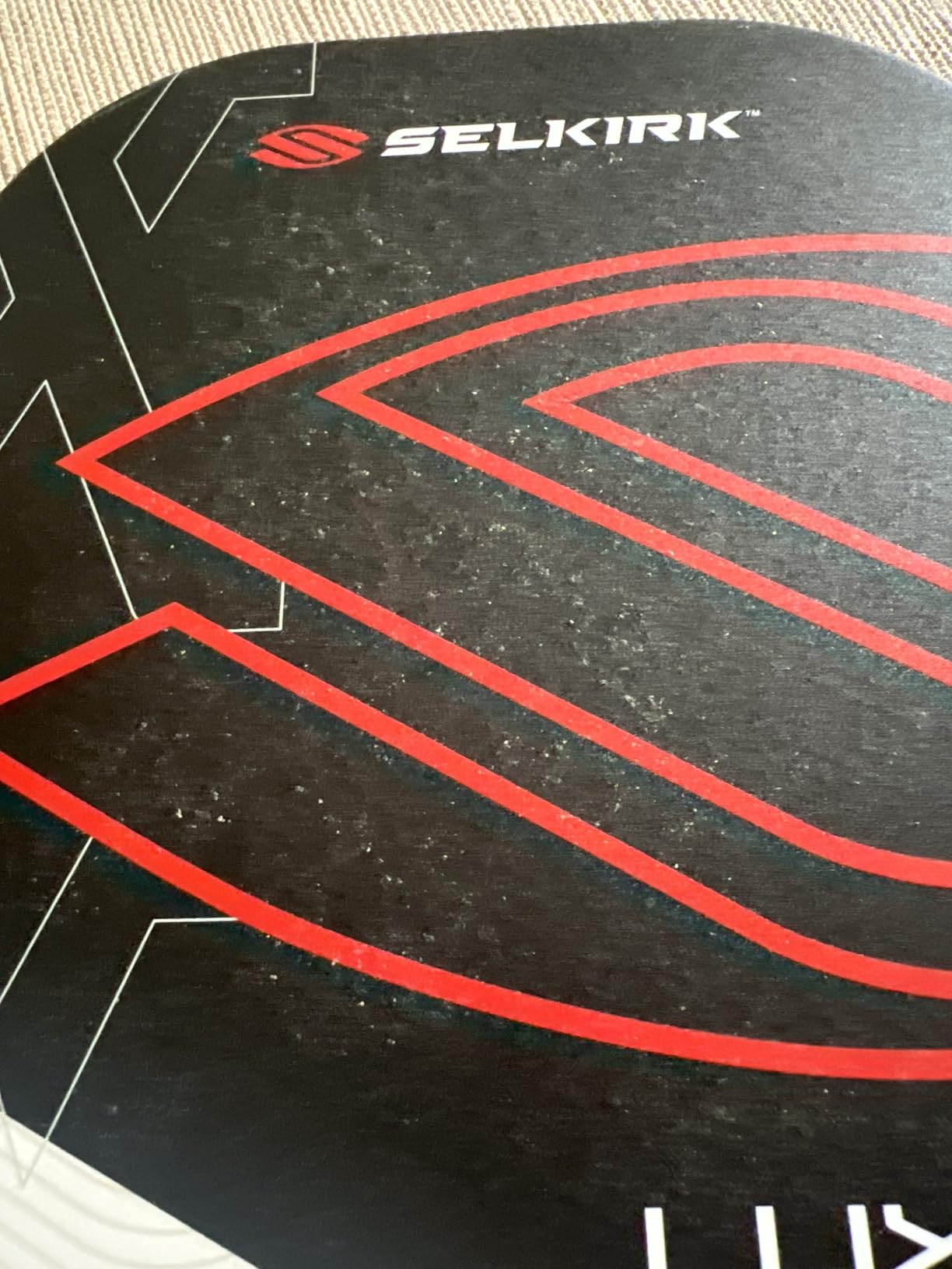 Selkirk Sport Labs 007 Pickleball Paddles | Raw Carbon Fiber + Titanium customer photo 1