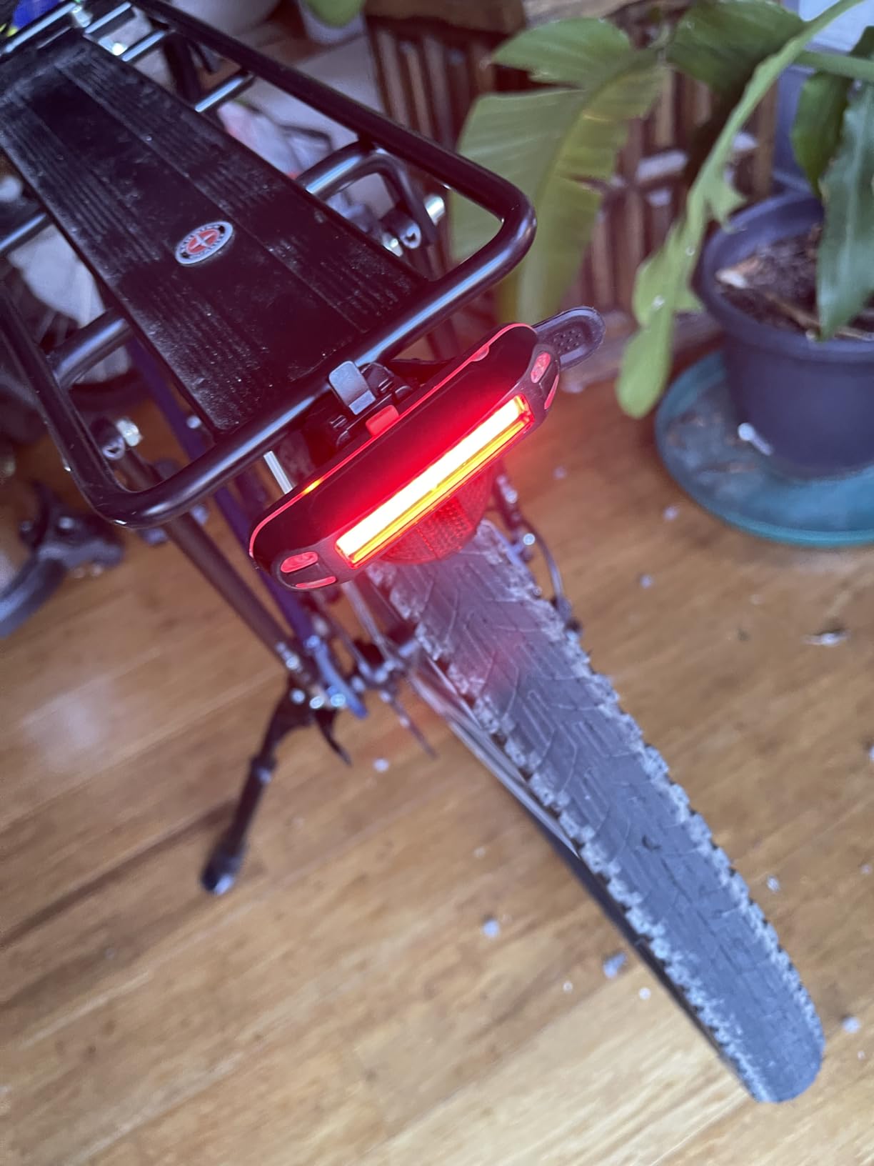 2026 Upgrade 6800Lumen Bike Light for Night Riding,6 LED,5+5 Modes customer photo 2