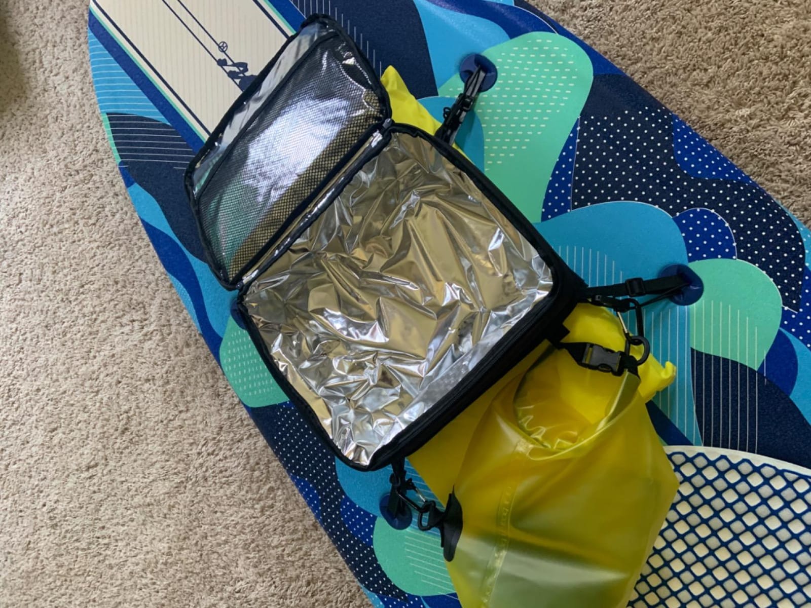 THURSO SURF Paddleboard Cooler Deck Bag – Water-Resistant Portable Insulated Soft Cooler with Mesh Top Pocket for SUP, Kayak, and Camping | Fits 10 Cans customer photo 1