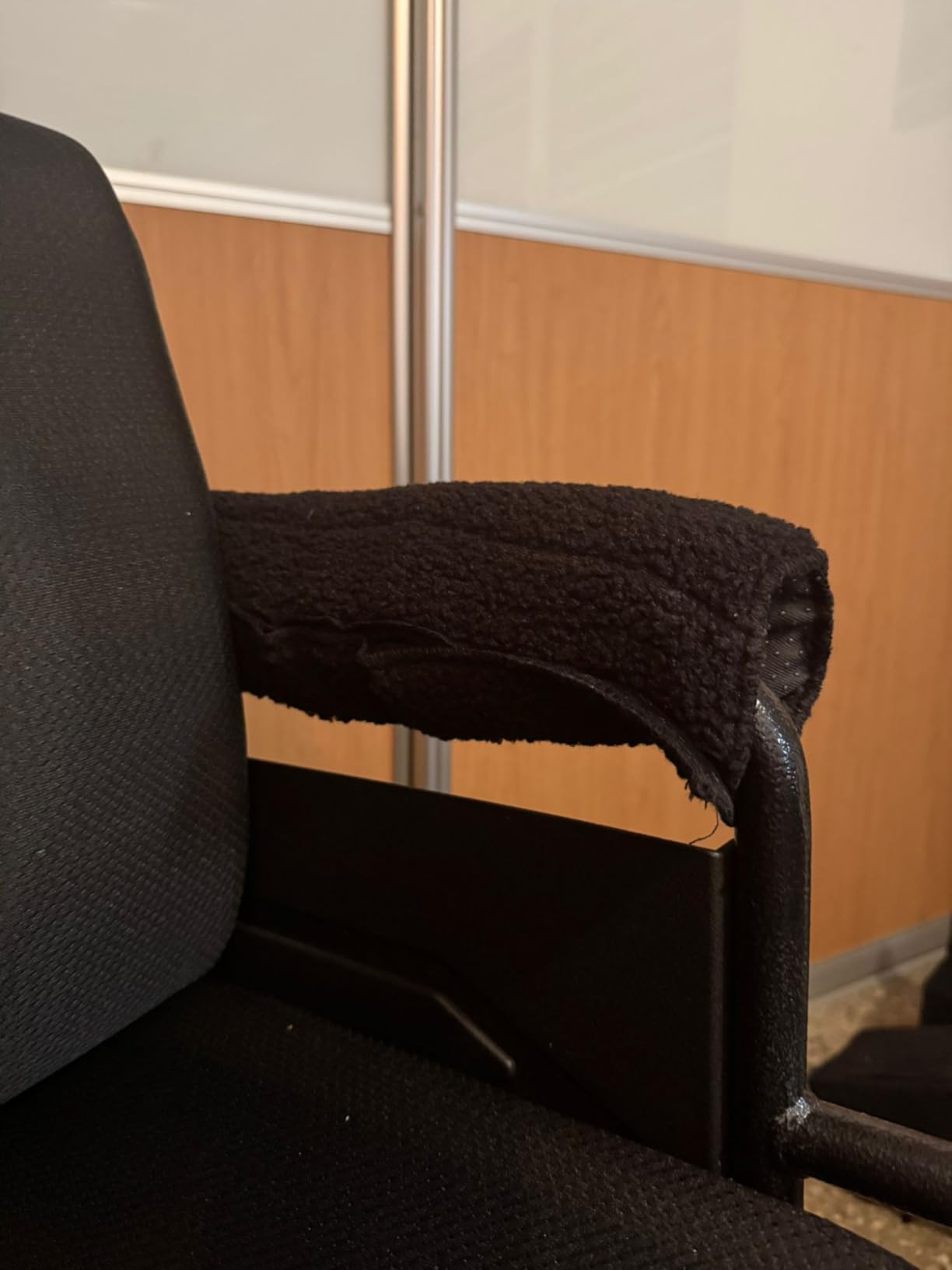 Wheelchair Cushion for Pressure Relief - (2-Piece Set) 18”x16” Anti-Slip Wheelchair Seat Cushions for Adults, Seniors with Lumbar Pillow and Removable Strap, Gel Cushion for Wheelchair customer photo 1