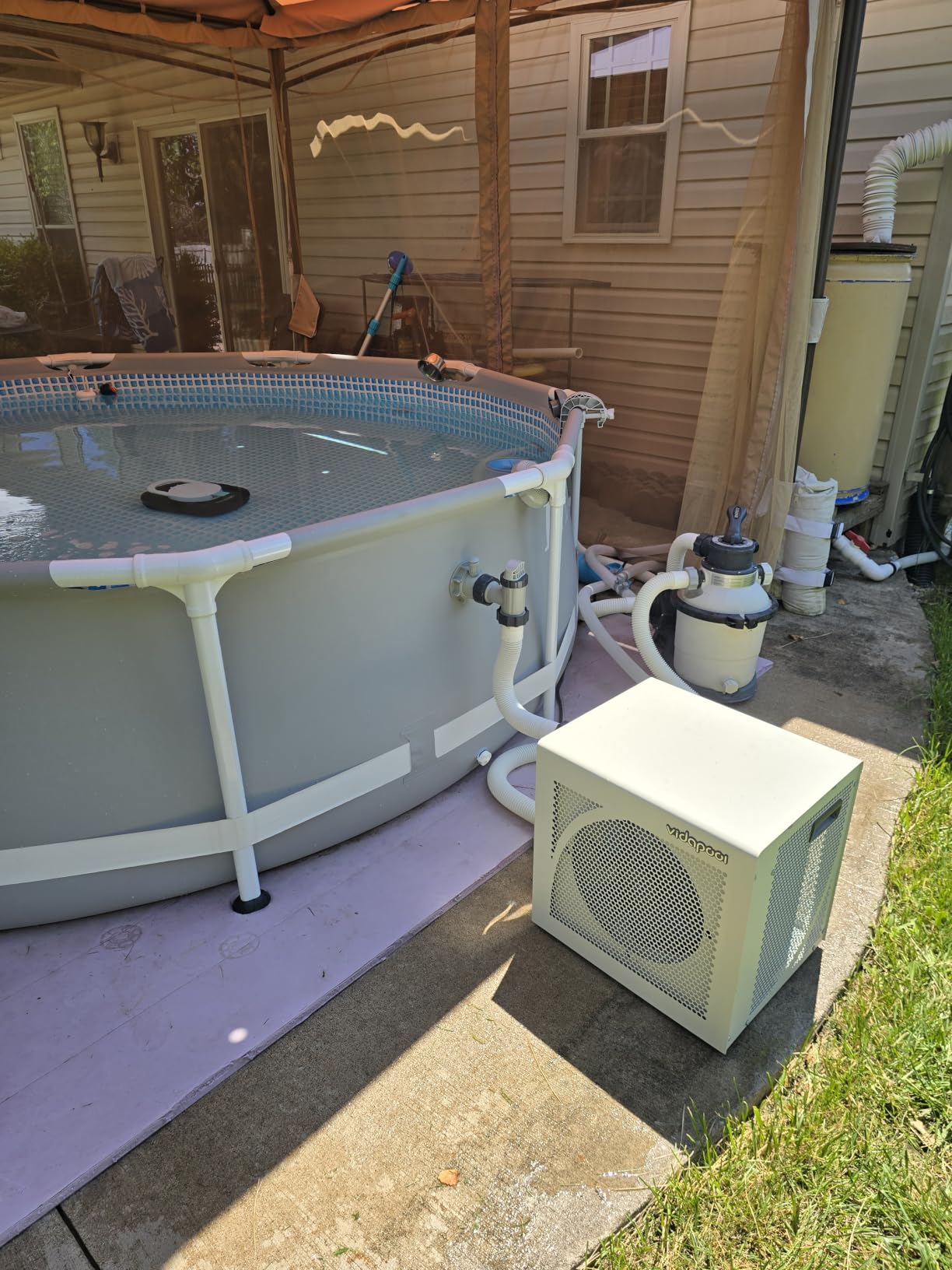 Swimming Pool Heater Electric Pool Heat Pump 21000 Gallons customer photo 1