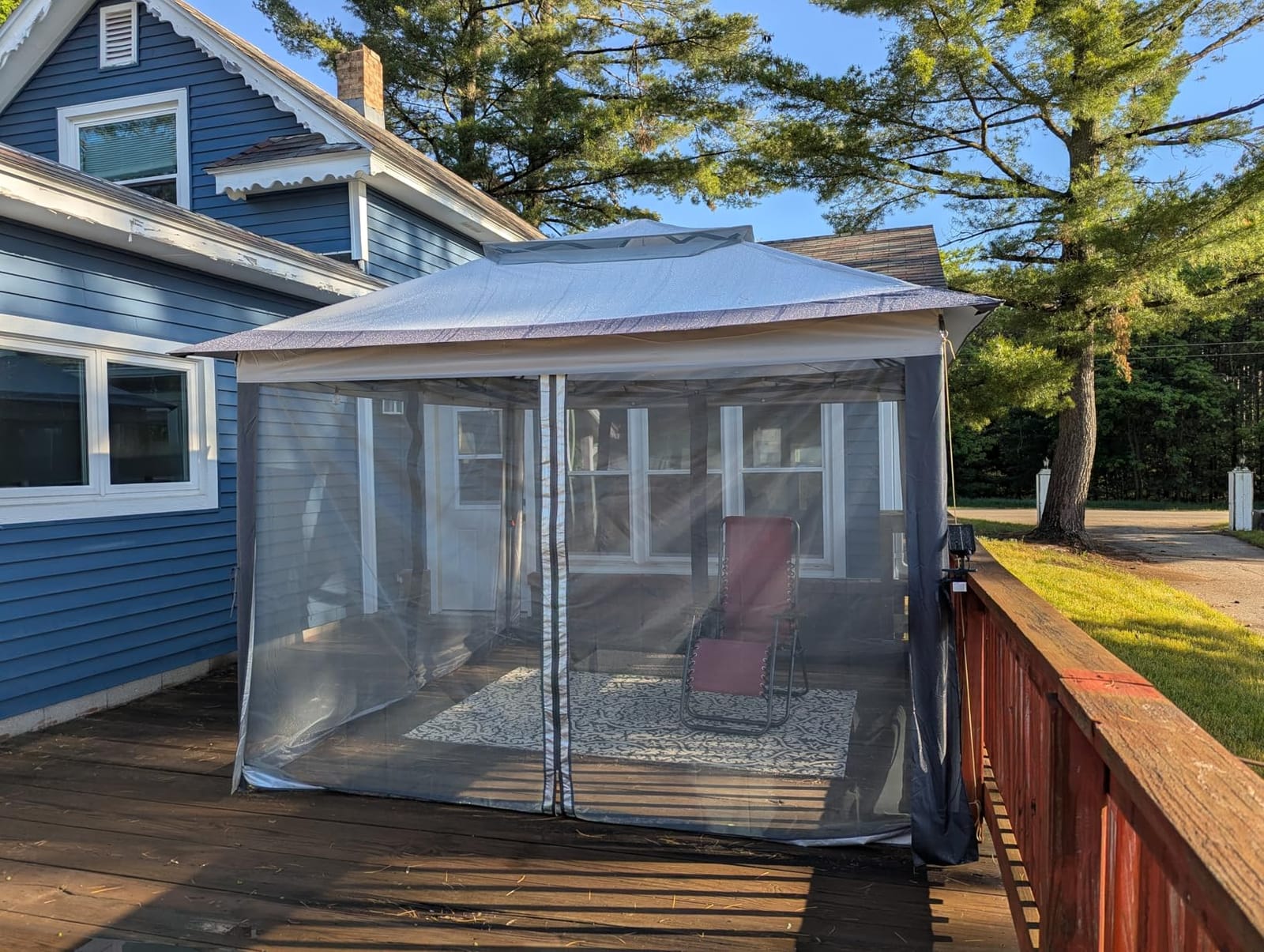 ABCCANOPY Pop Up Gazebo 11x11 with Mosquito Netting, Dark Gray customer photo 2