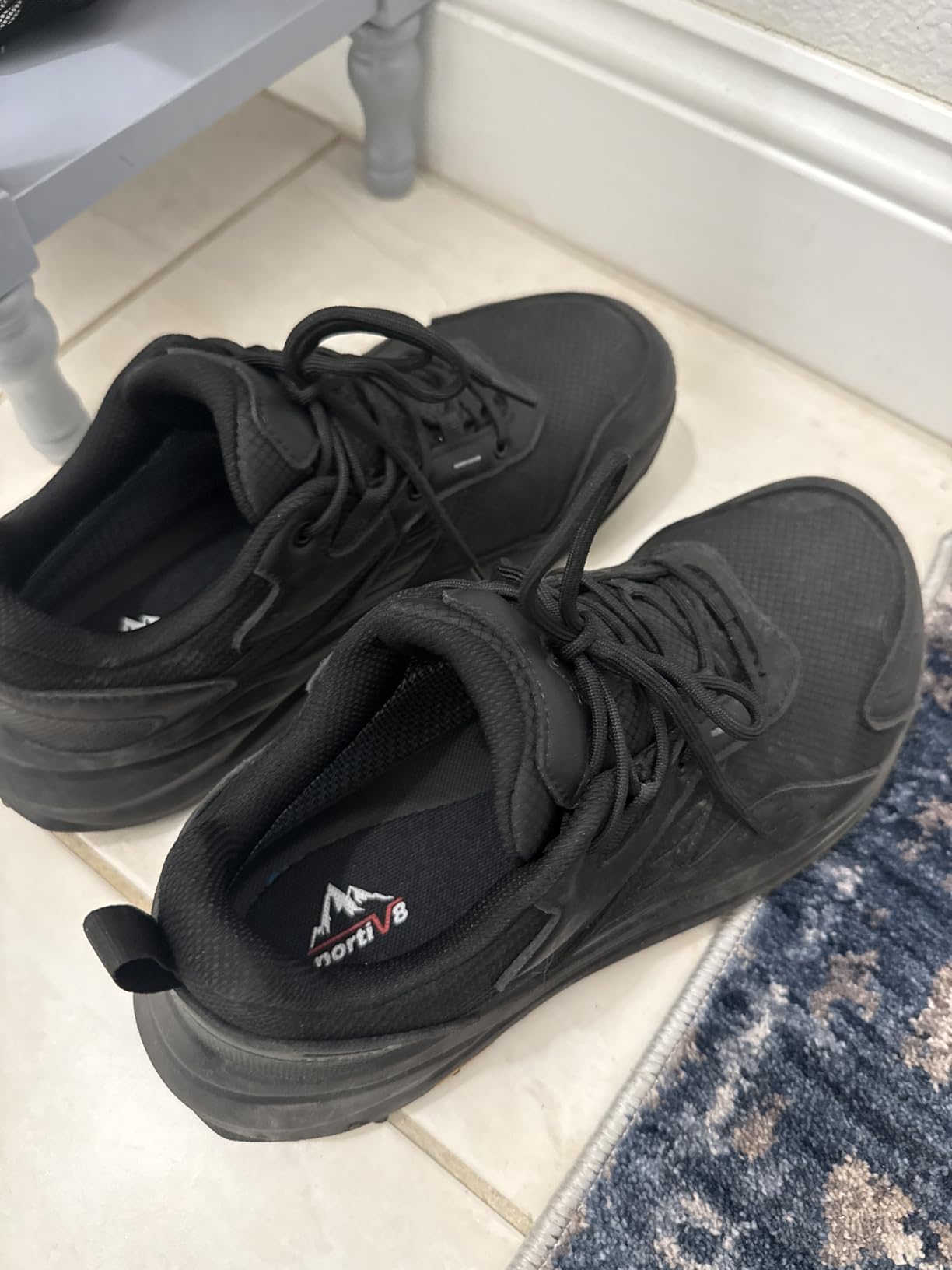 NORTIV 8 Men's Wide Toe Box Waterproof Hiking Shoes customer photo 2