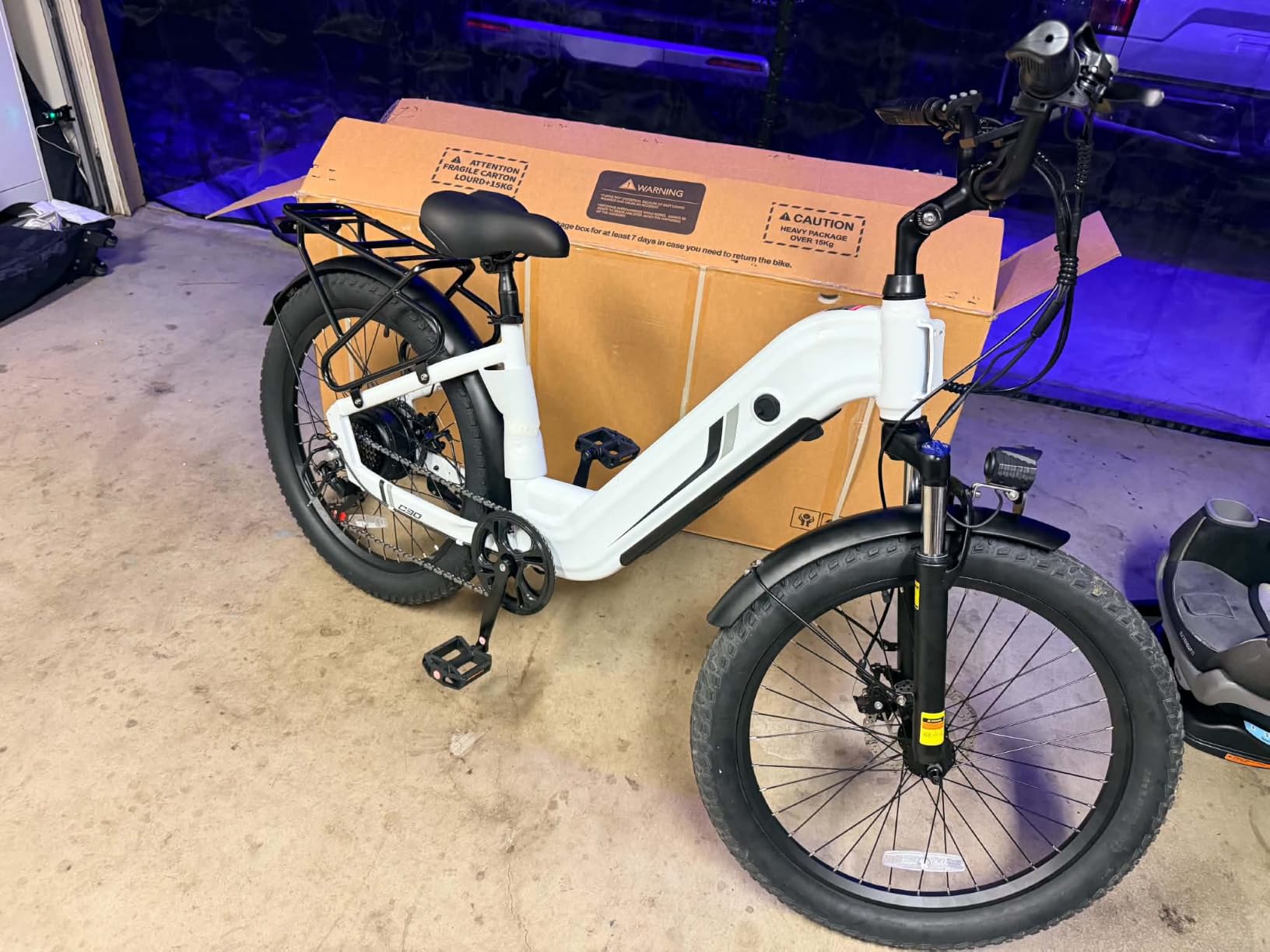 C30 Electric Bike for Adults,1800W Peak Motor,24