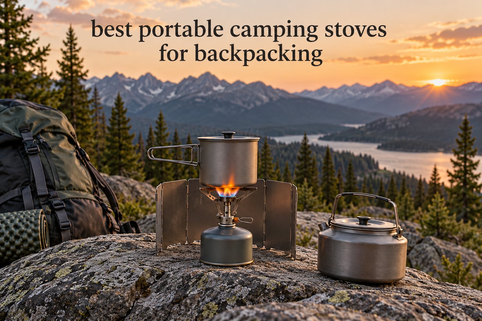 best portable camping stoves for backpacking