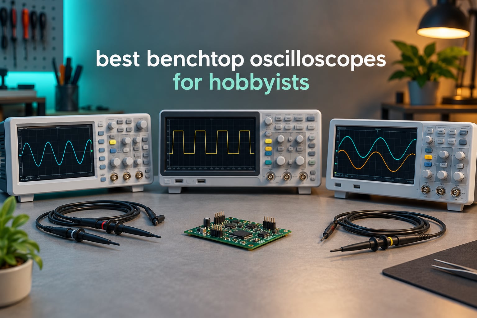 best benchtop oscilloscopes for hobbyists