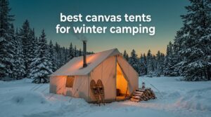 best canvas tents for winter camping
