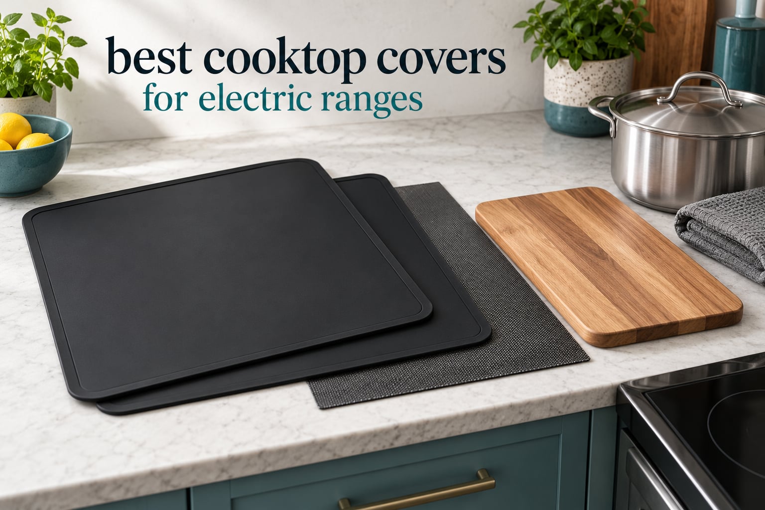 best cooktop covers for electric ranges