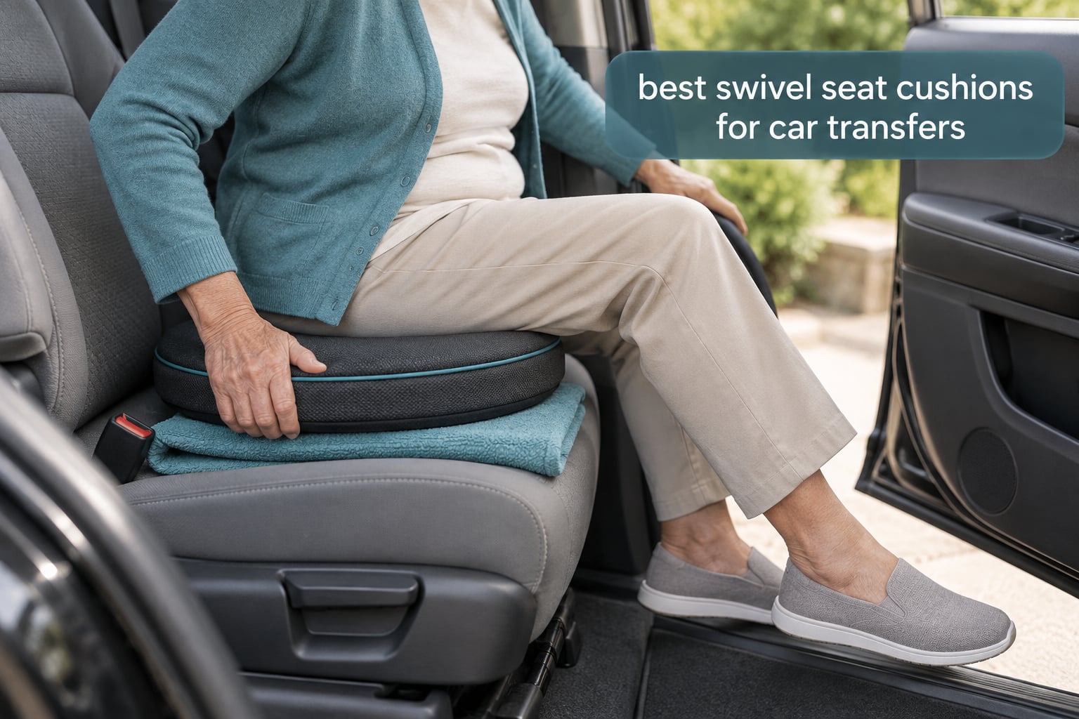 best swivel seat cushions for car transfers