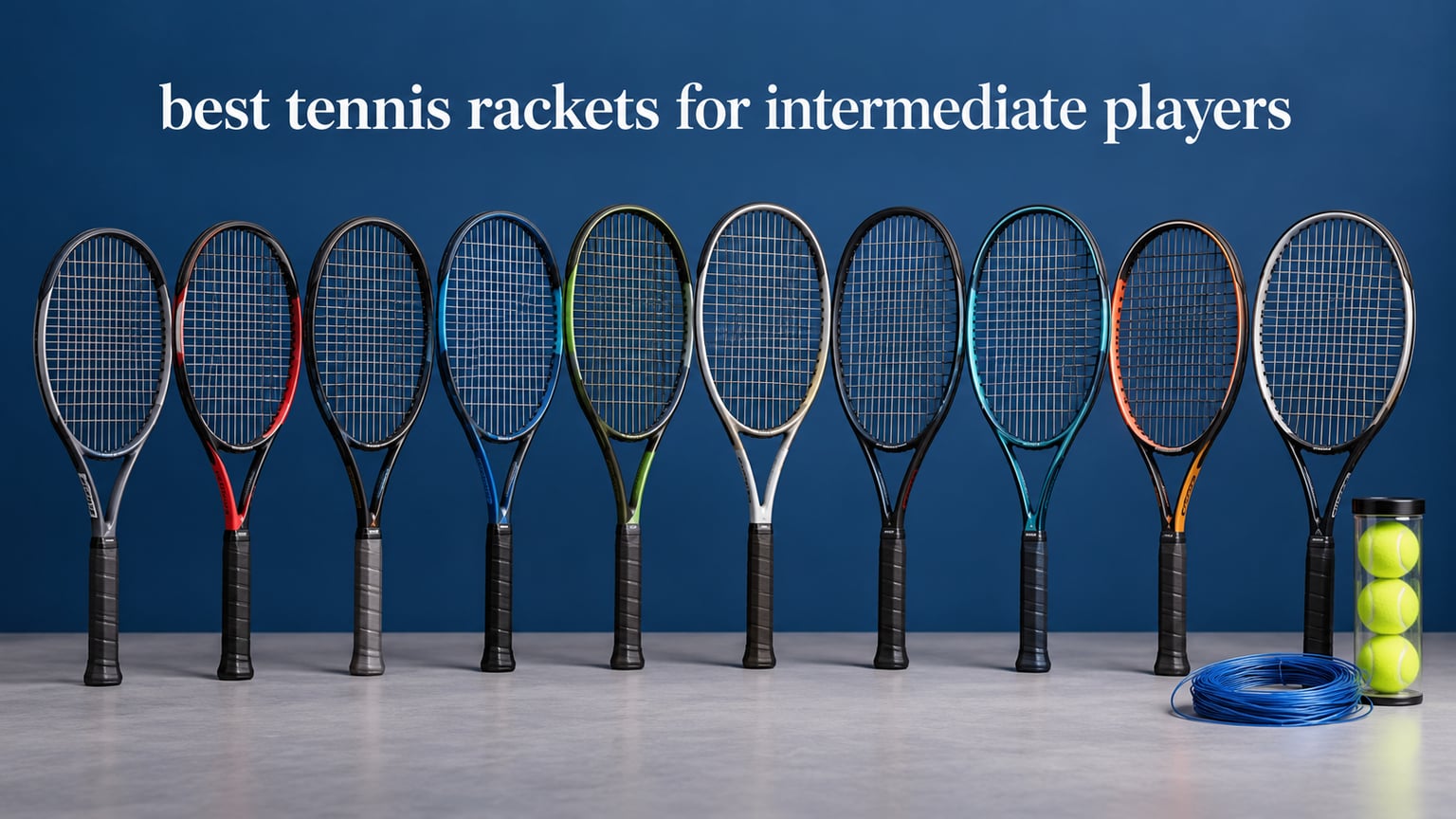 best tennis rackets for intermediate players