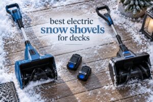 best electric snow shovels for decks