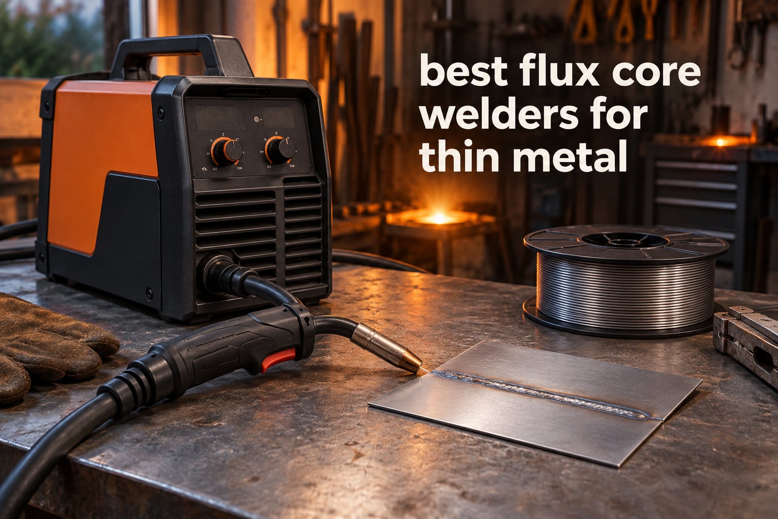 best flux core welders for thin metal
