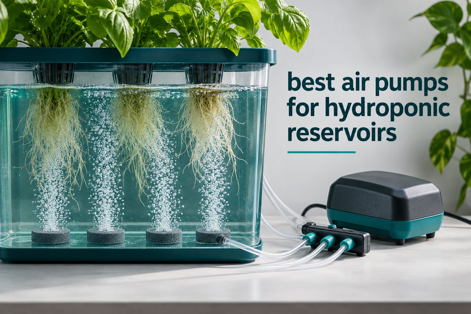best air pumps for hydroponic reservoirs