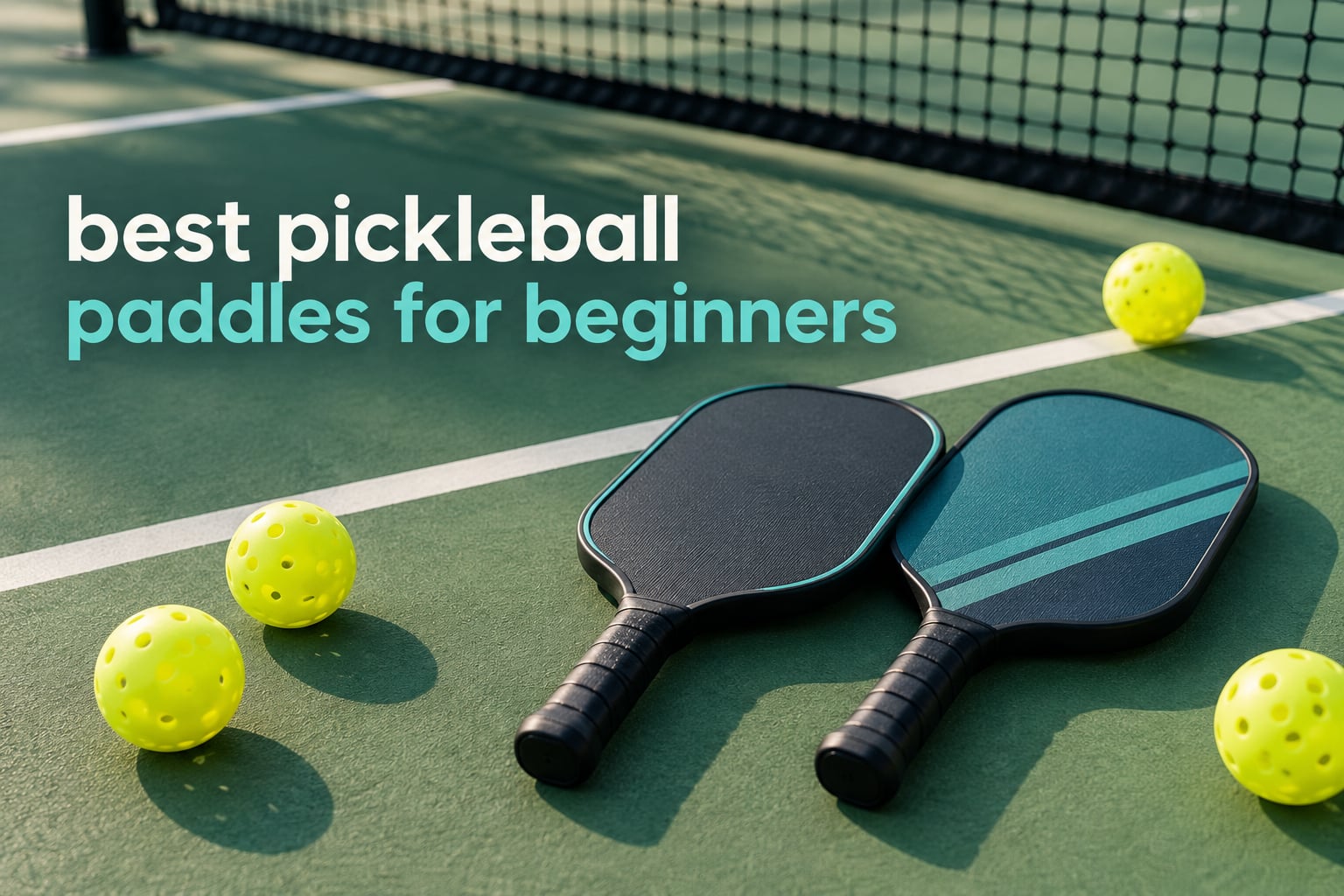 best pickleball paddles for beginners